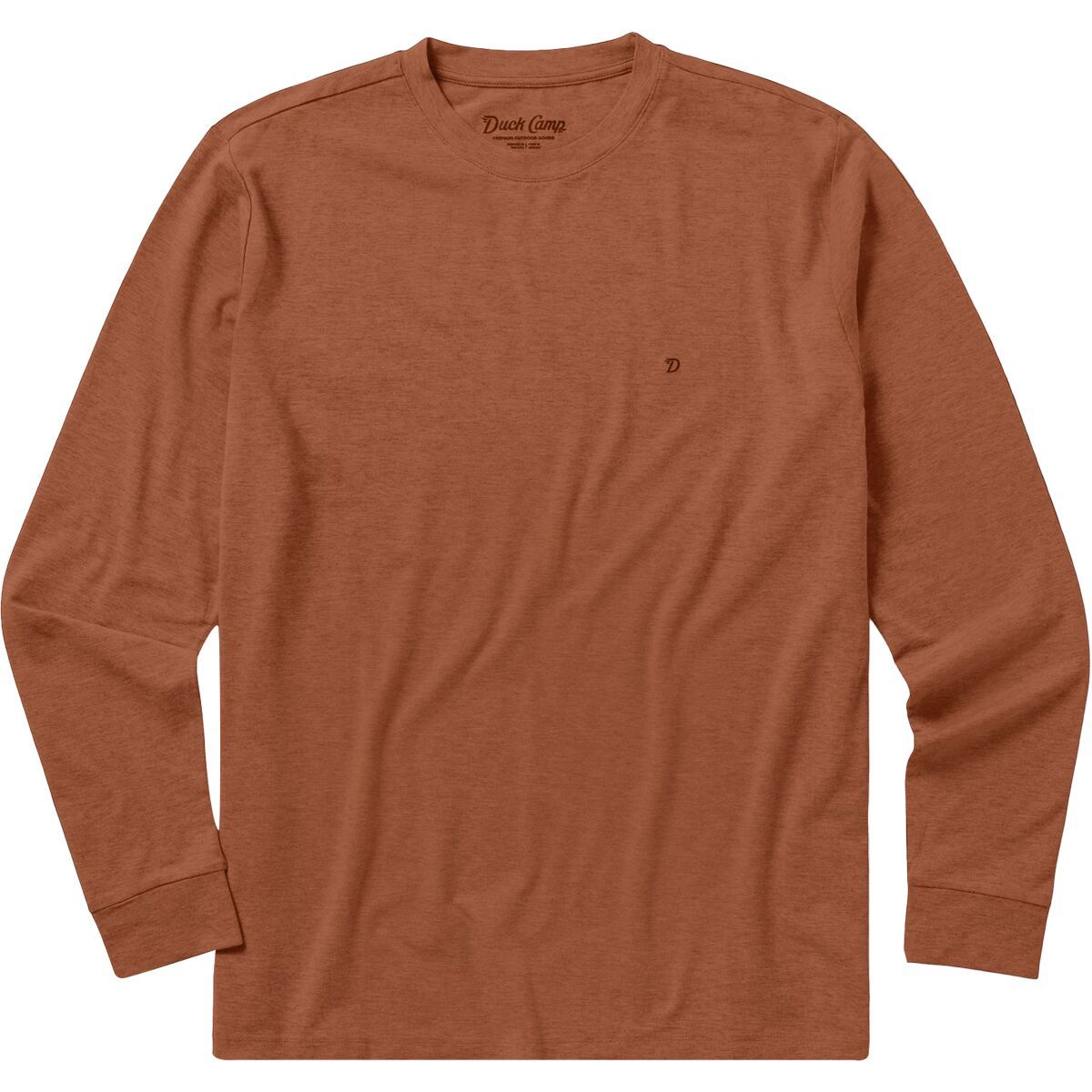 Duck Camp Original Crew - Men's Heathered Clay, S