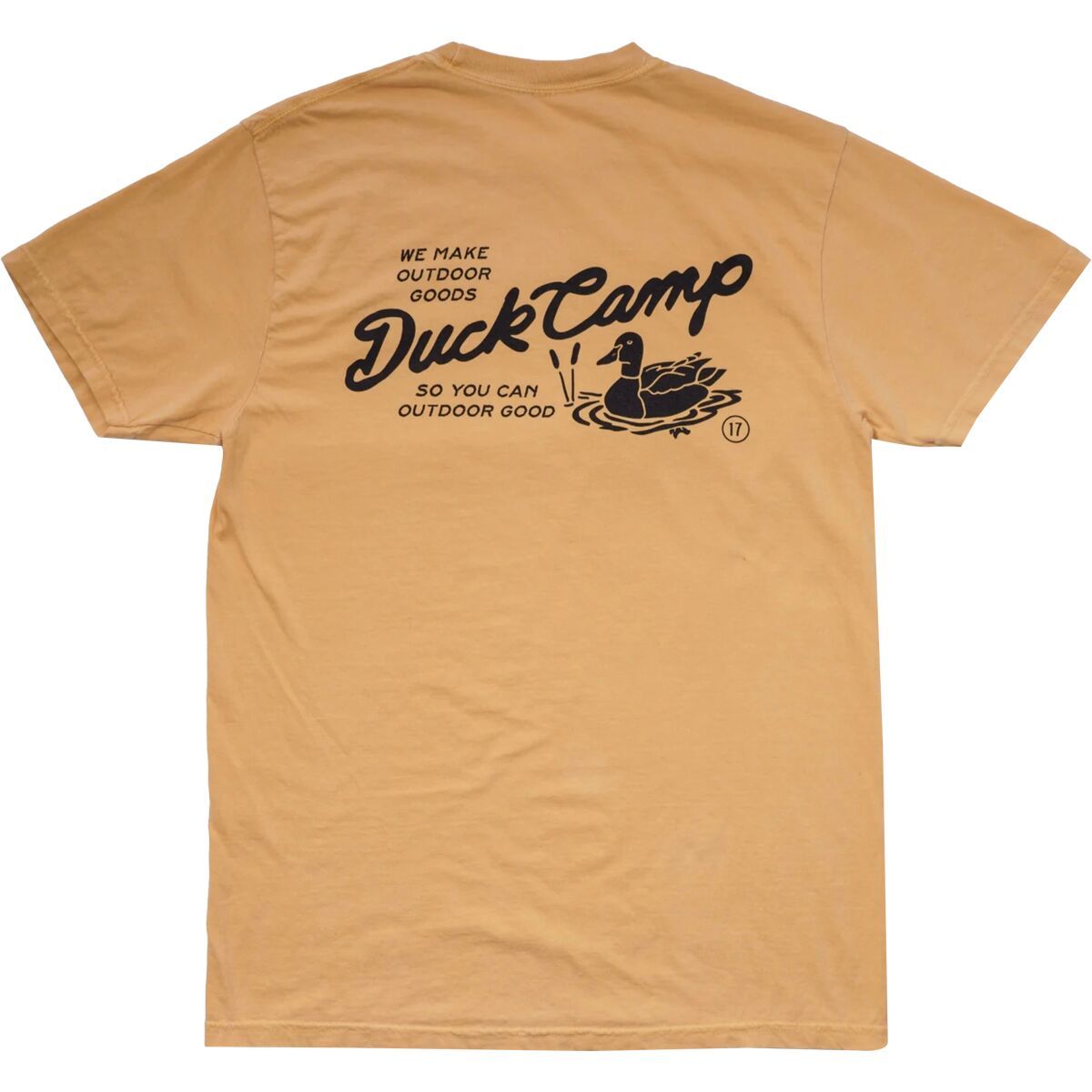 Image of Duck Camp Vintage Duck Graphic T-Shirt - Men's Mustard, S