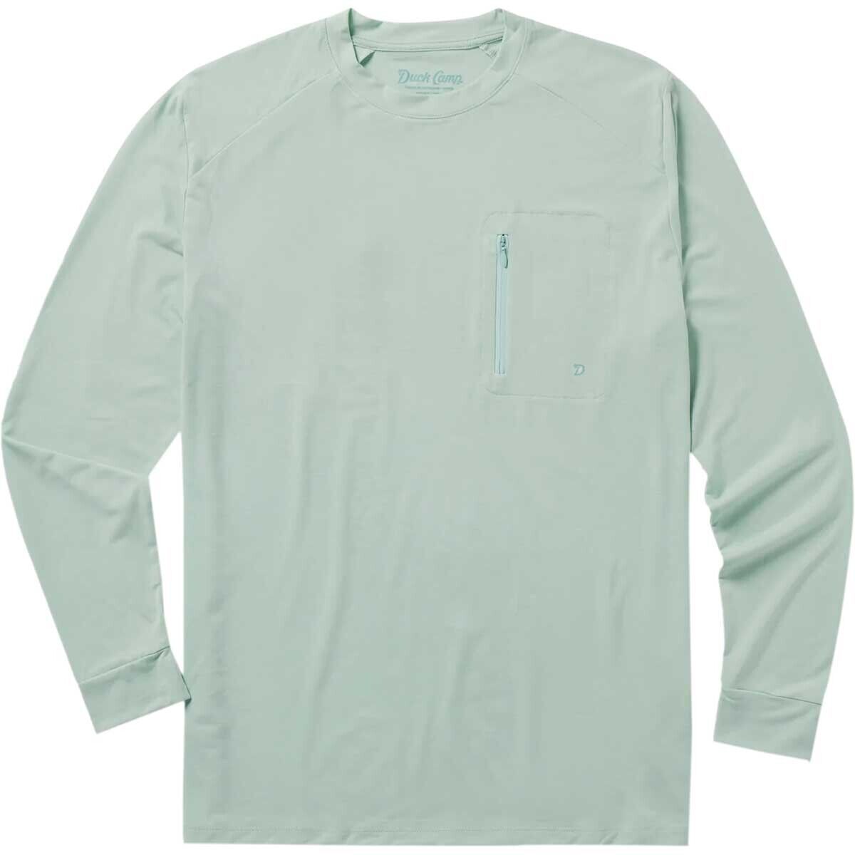 Duck Camp Lightweight Bamboo Crew - Men's Foam Green, S