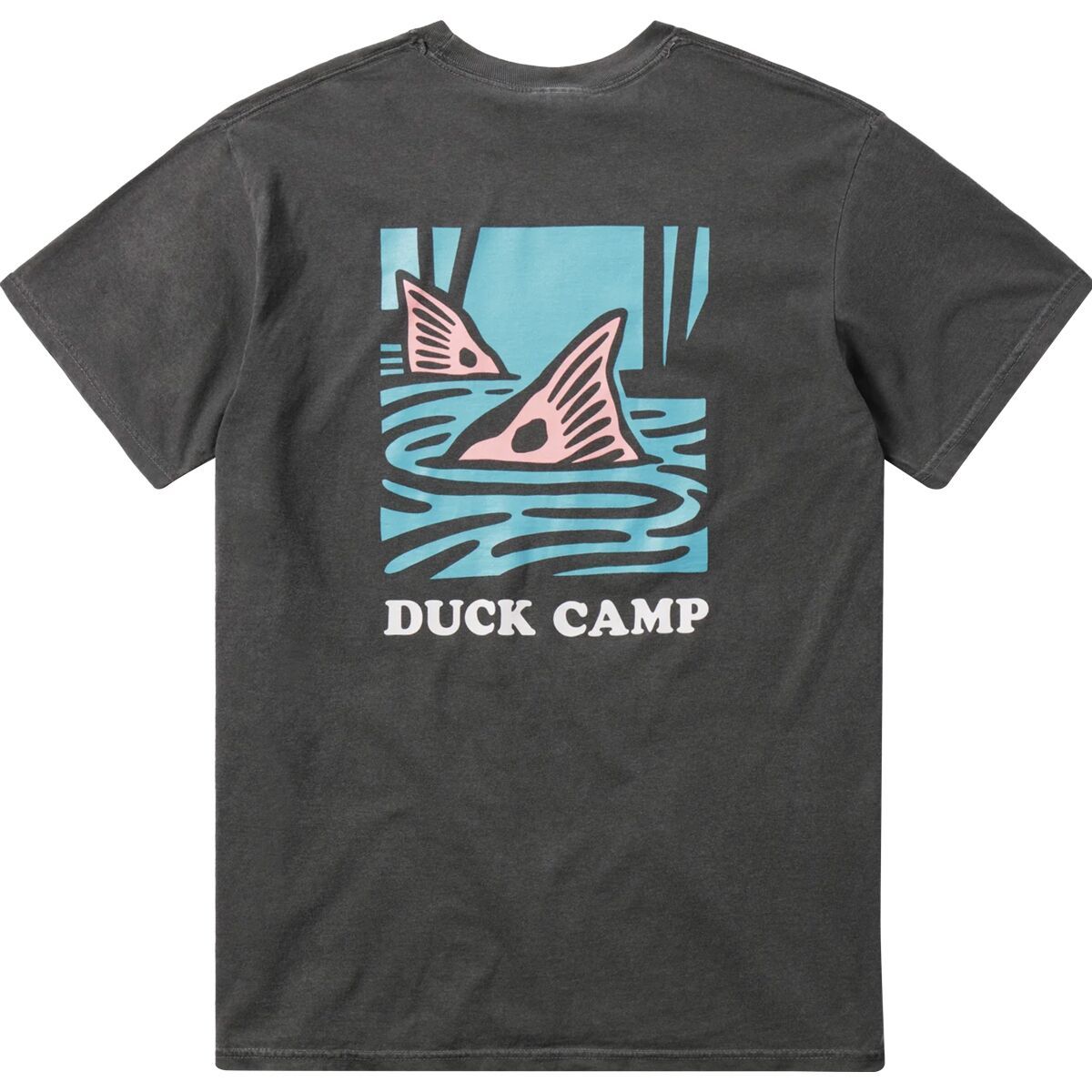 Duck Camp Redfish Tail Graphic T-Shirt - Men's Pepper, 3XL