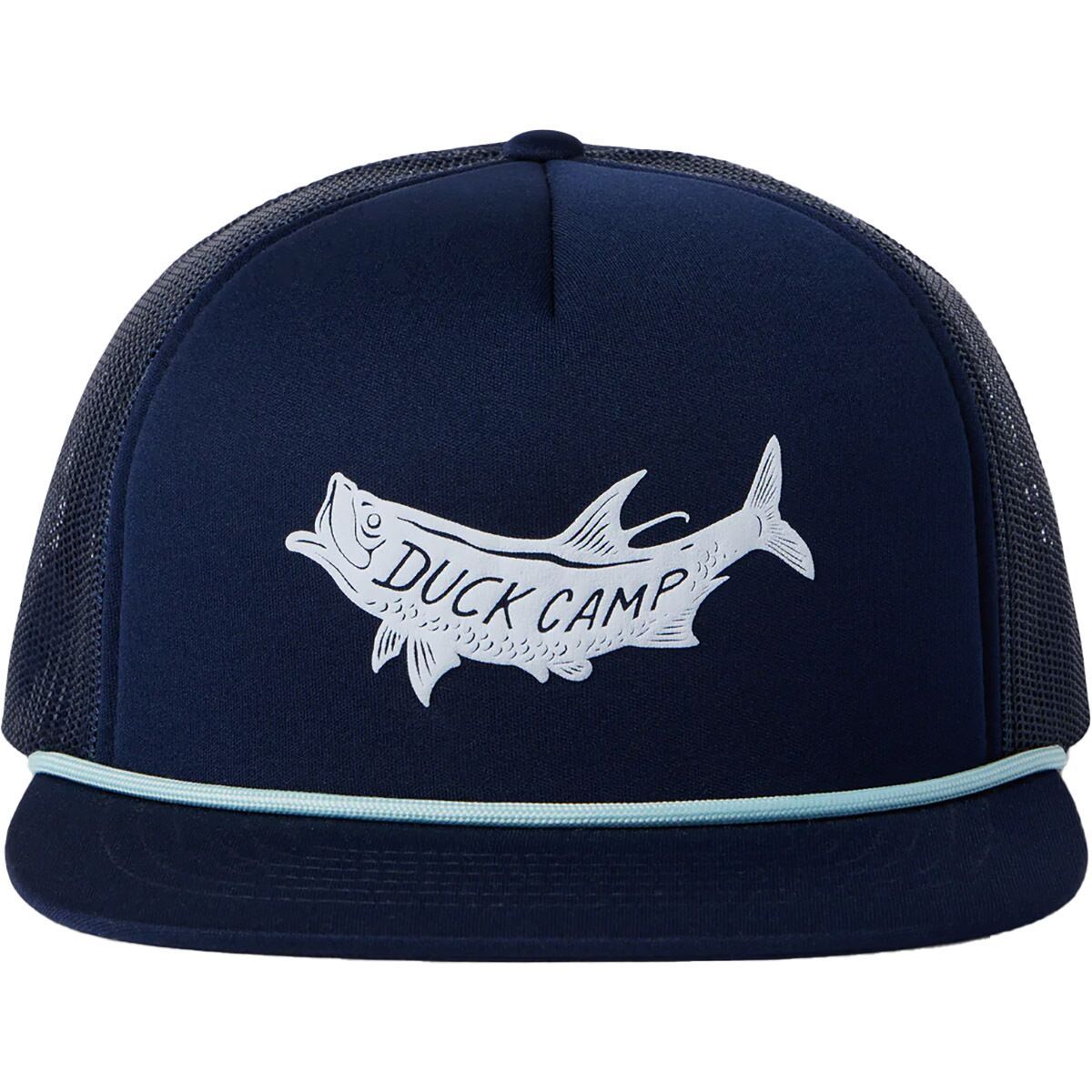 Duck Camp Tarpon Retro Trucker Hat Deep Blue, One Size