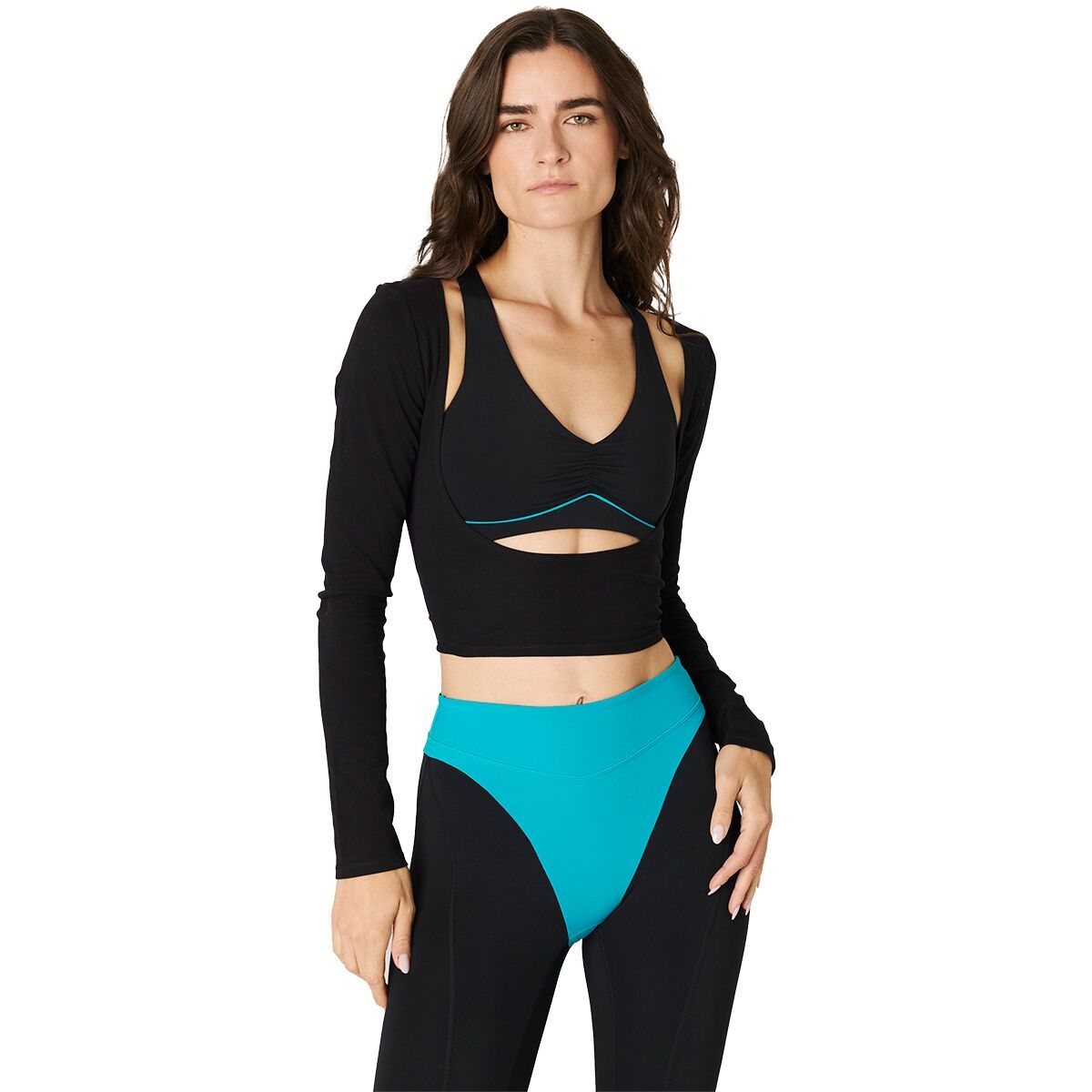 Image of Daughter Lessons Combo Long-Sleeve Top - Women's Black, XL