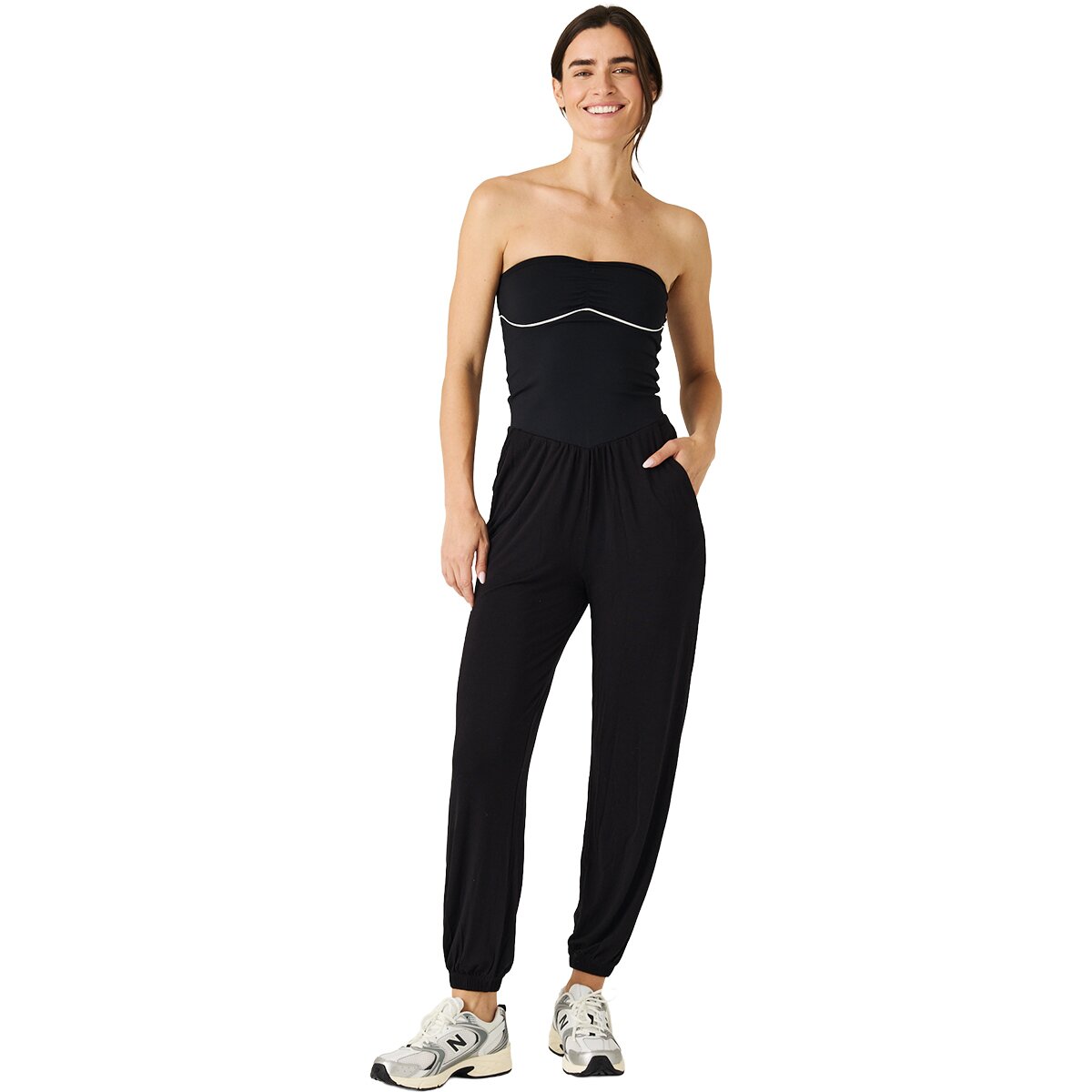 Image of Daughter Lessons Jetset Jumpsuit - Women's Black, XS