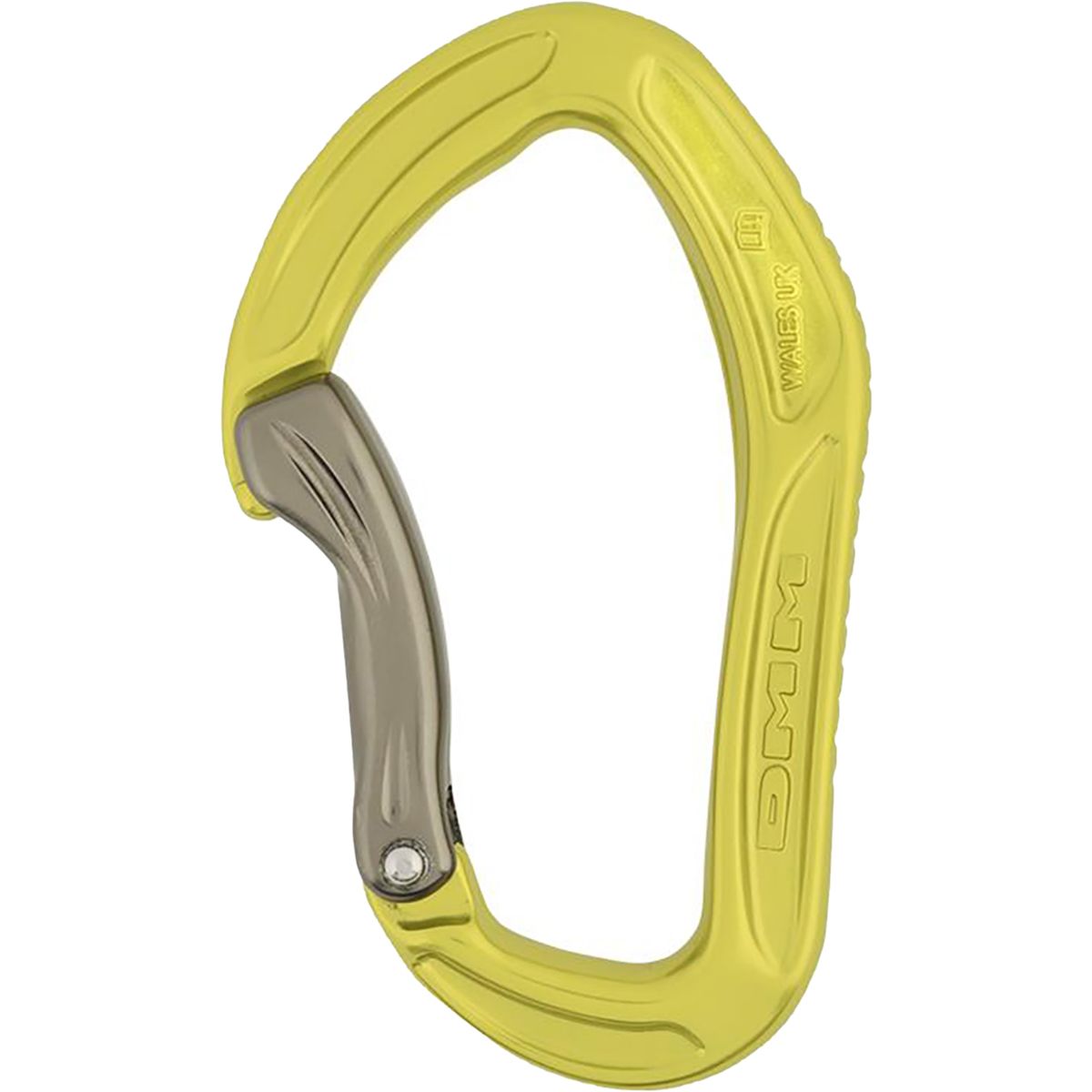 DMM DMM Alpha Carabiner - Bent Gate Lime, One Size