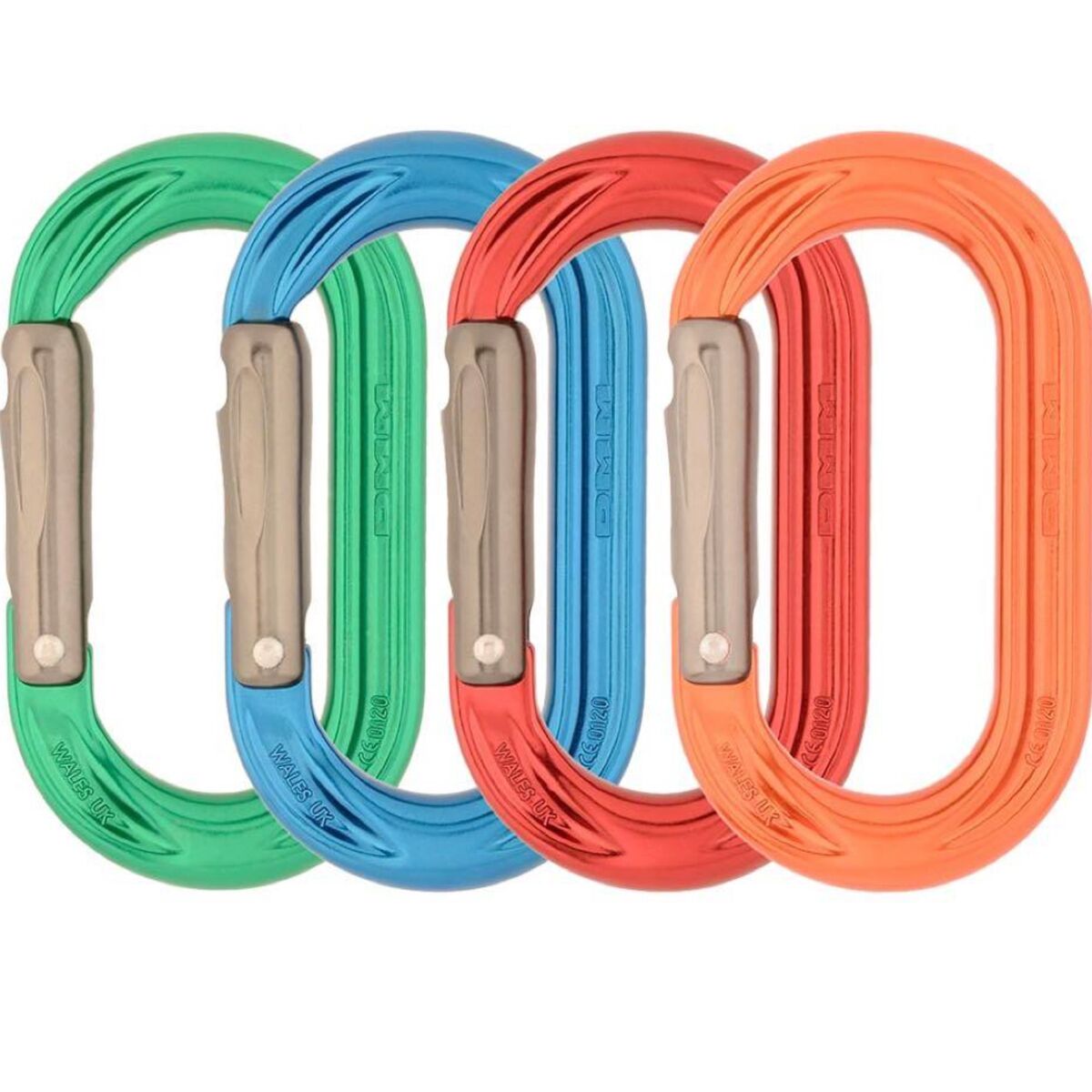 DMM PerfectO Straight Gate Carabiner - 4-Pack