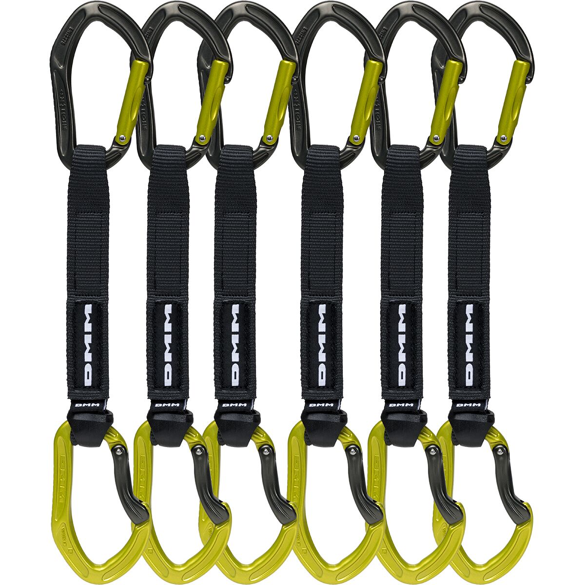 Image of DMM Alpha VW Sport Quickdraw - 6-Pack Lime, 18cm