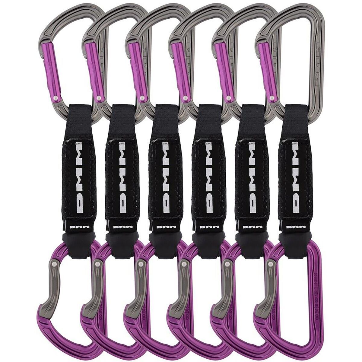 Image of DMM Shadow Quickdraw - 6-Pack Purple, 25cm