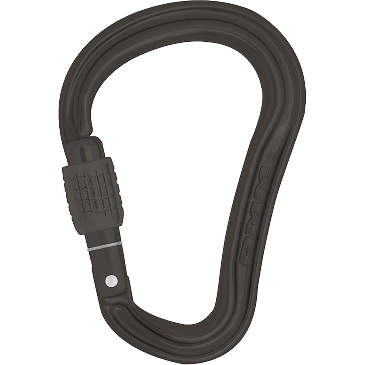 Image of DMM Shadow HMS Screwgate Carabiner Matte Grey, One Size