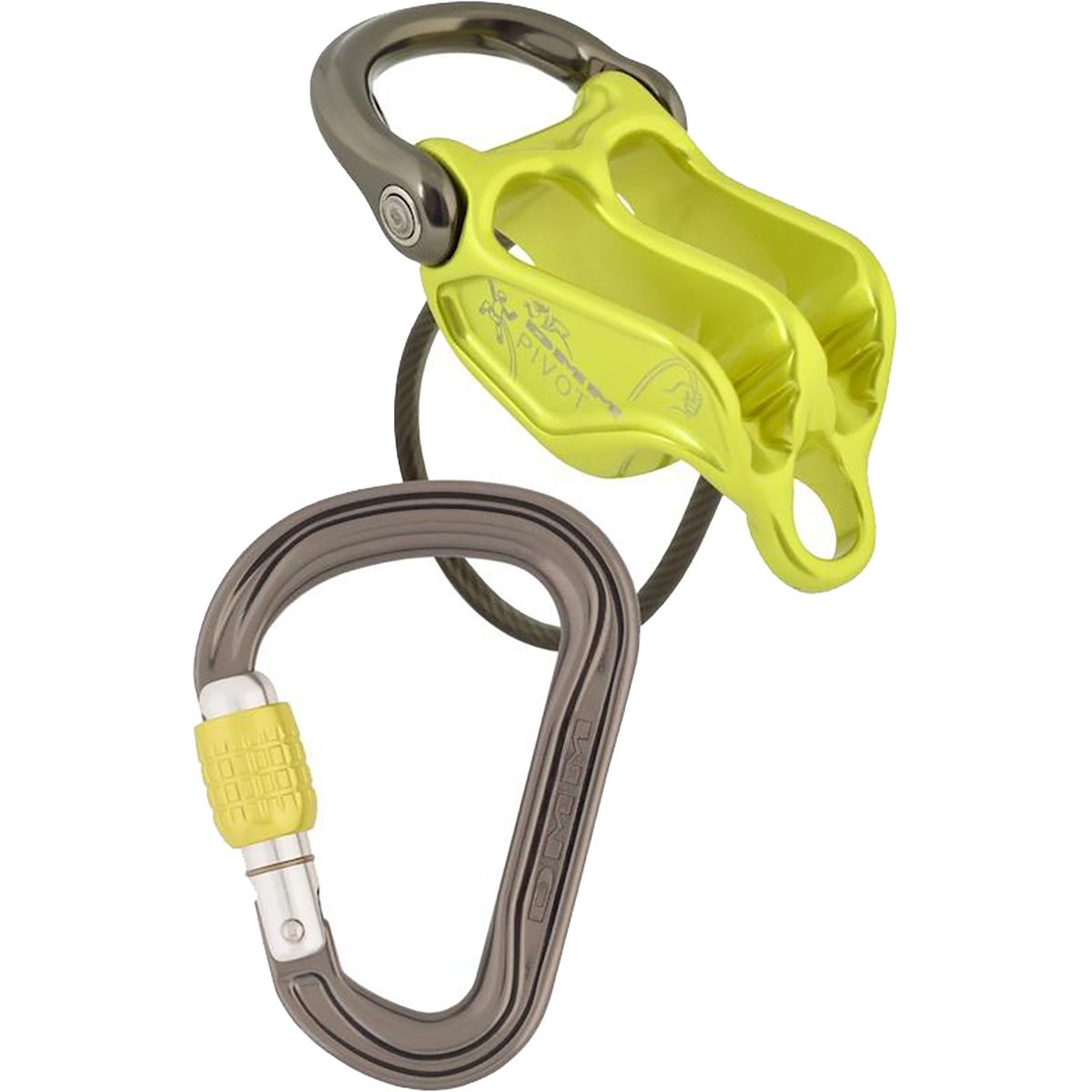 Image of DMM Pivot Belay Package Lime, One Size