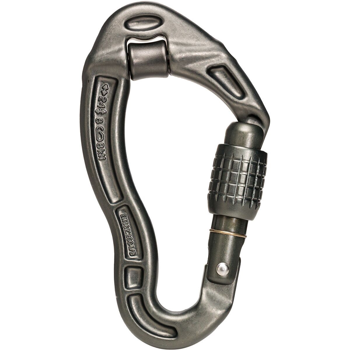 Image of DMM Revolver Screwgate Carabiner Matte Grey, One Size