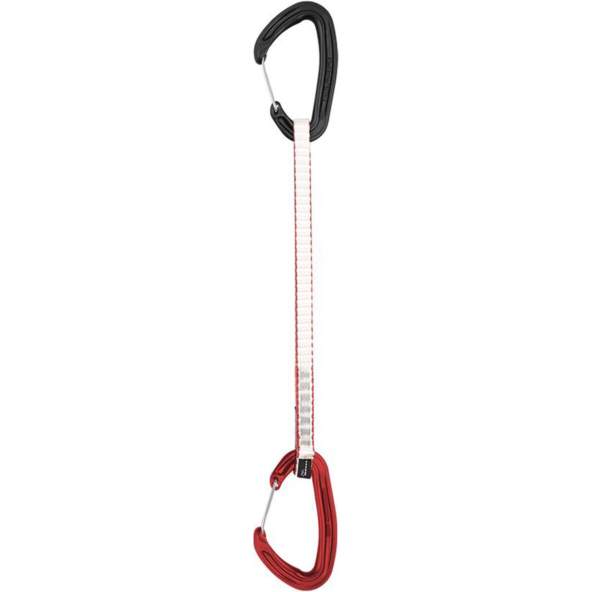 DMM DMM Alpha Wire Quickdraw Matt Grey/Red, 12cm