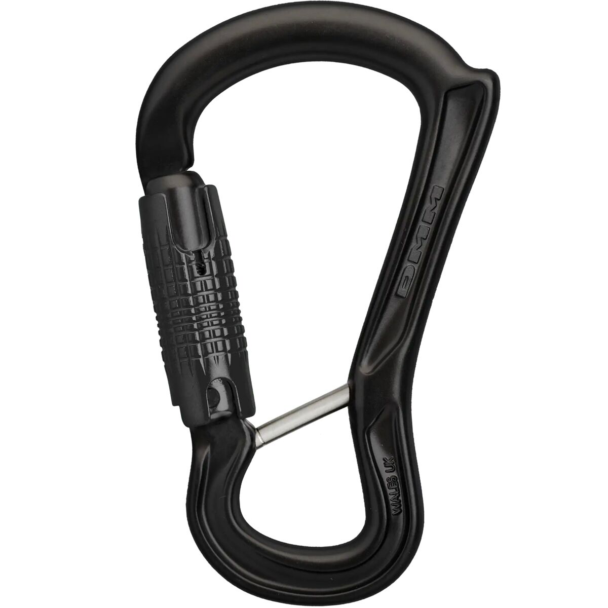 Image of DMM Ceros Locking Carabiner - Locksafe Matte Grey, One Size