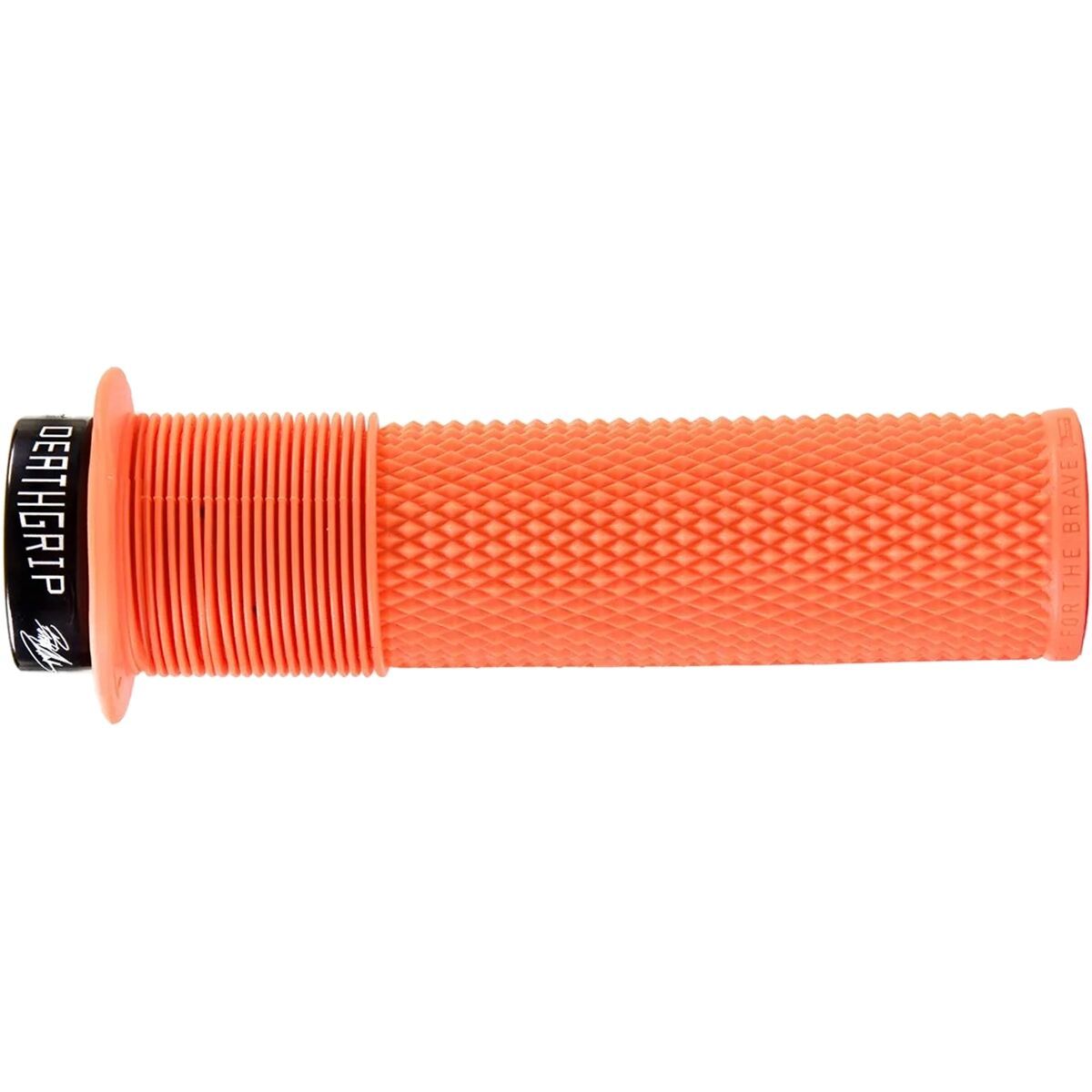 Image of DMR Brendog Flanged DeathGrip - Thick Tango Orange, 31.3mm