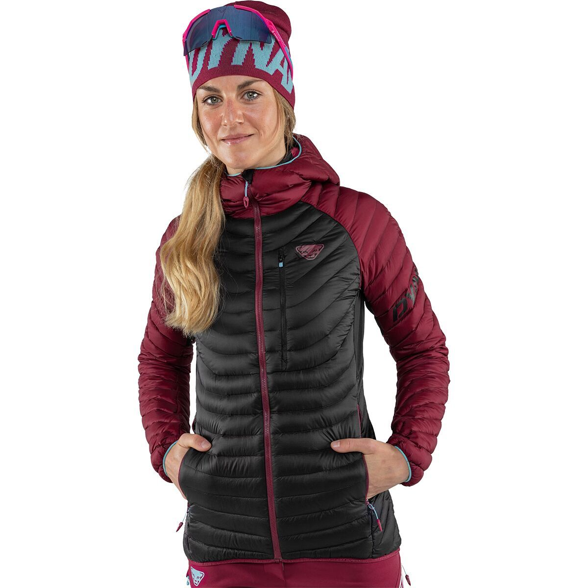 Dynafit Radical Hooded Down Jacket - Women's Beet Red/0910, M