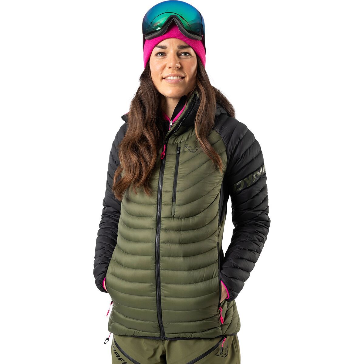 Dynafit Radical Hooded Down Jacket - Women's Winter Moss/0910, L