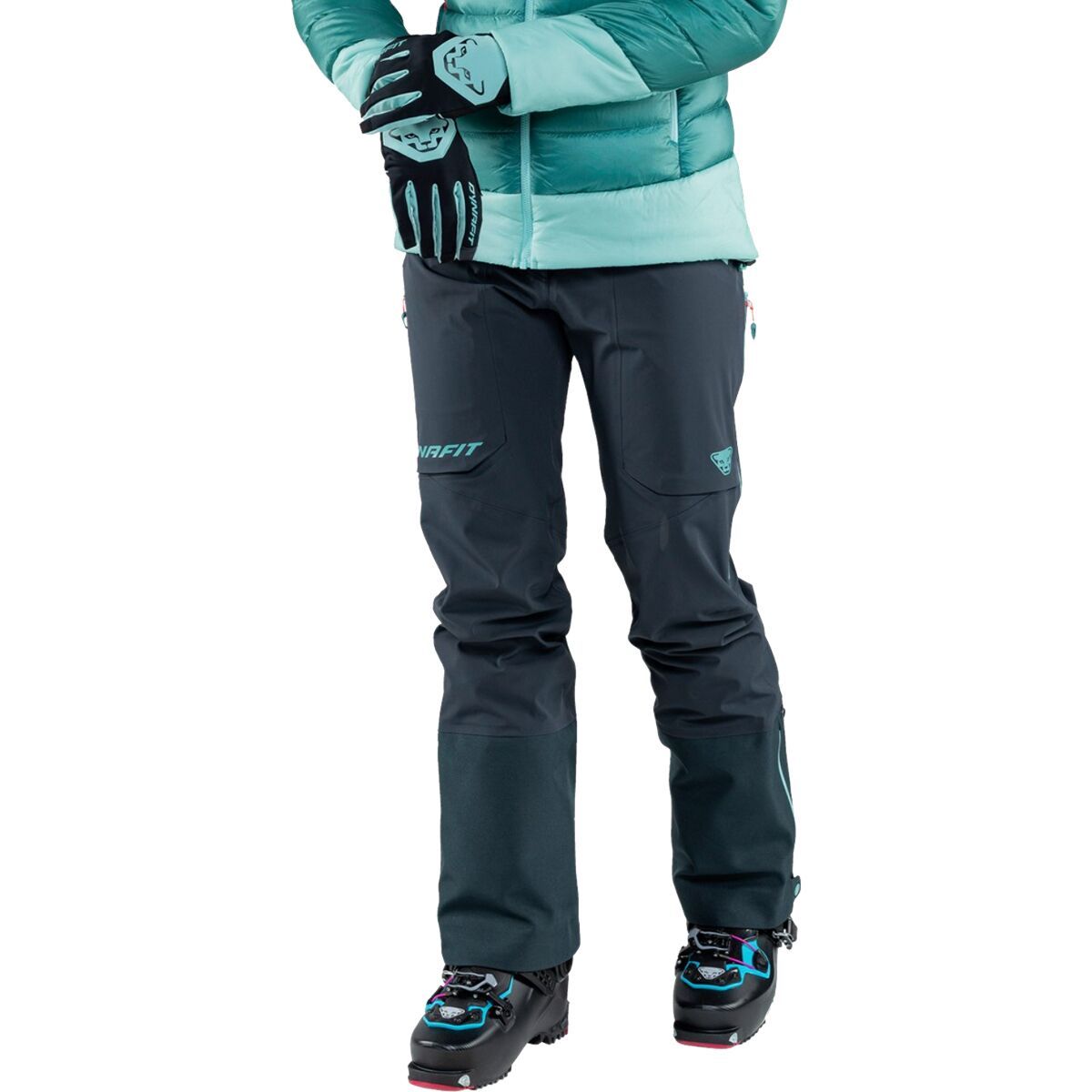 Dynafit Beast Hybrid Pant - Women's Blueberry Marine Blue/8050, XL