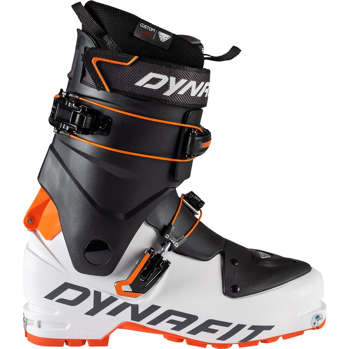 Image of Dynafit Speed Alpine Touring Boot - 2025 Nimbus/Shocking Orange, 26.0