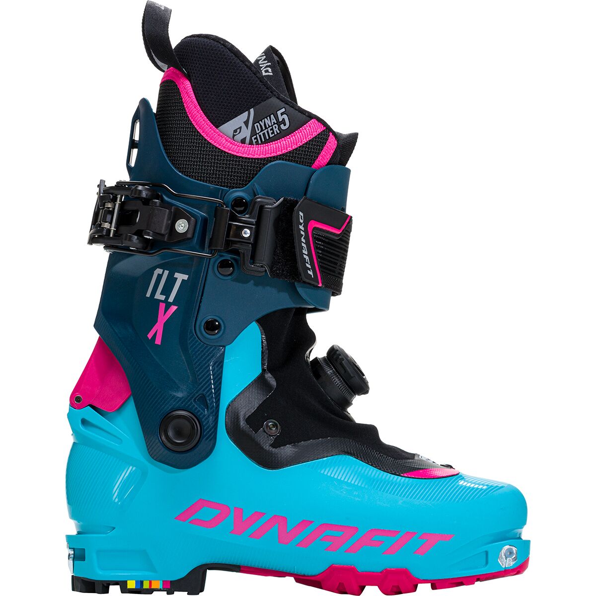 Image of Dynafit TLT X Boot - 2027 - Women's Silvretta/Pink Glo, 24.5