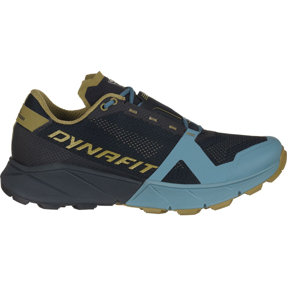 Image of Dynafit Ultra 100 Trail Running Shoe - Men's Army/Blueberry, 9.5
