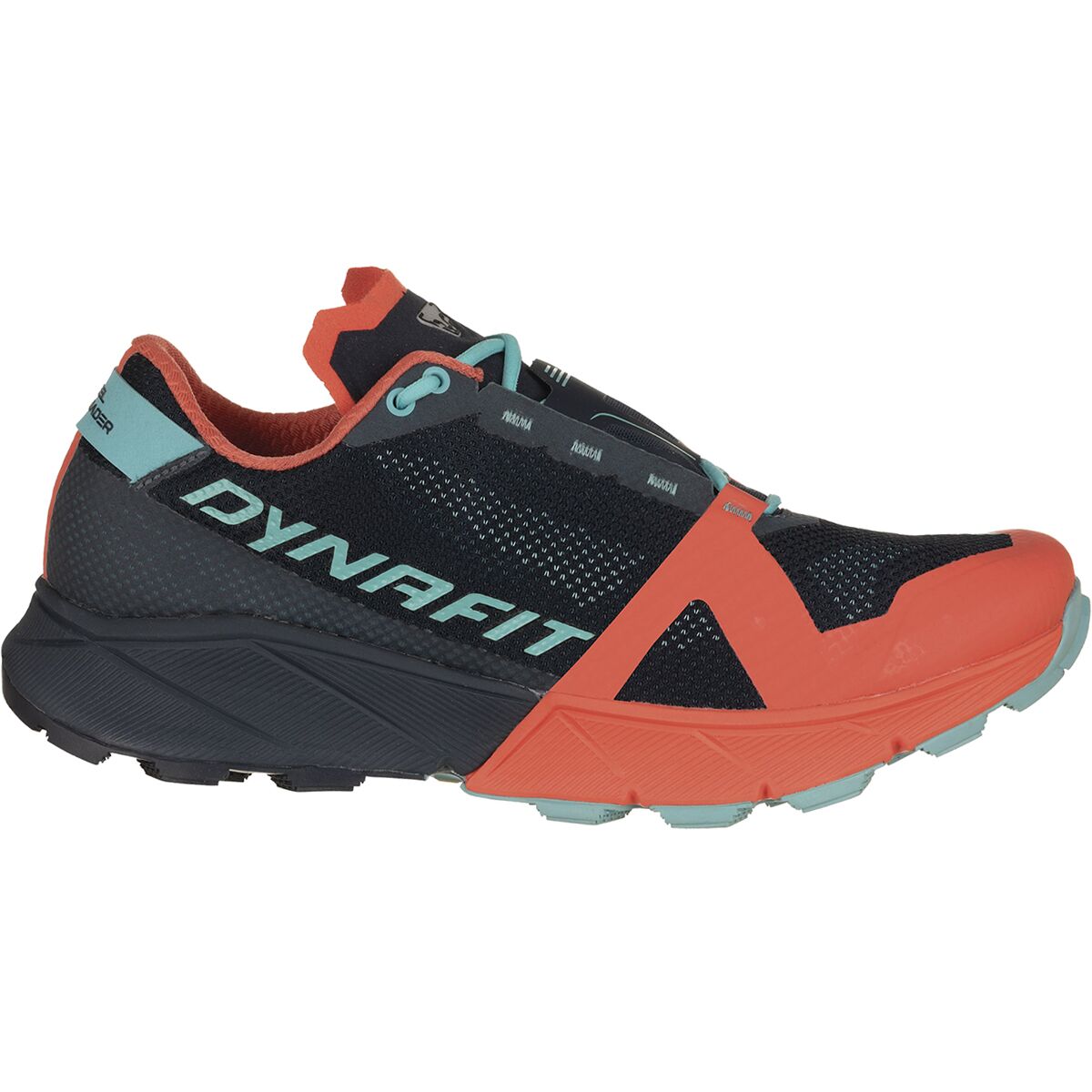 Image of Dynafit Ultra 100 Trail Running Shoe - Women's Hot Coral/Blueberry, 11.0