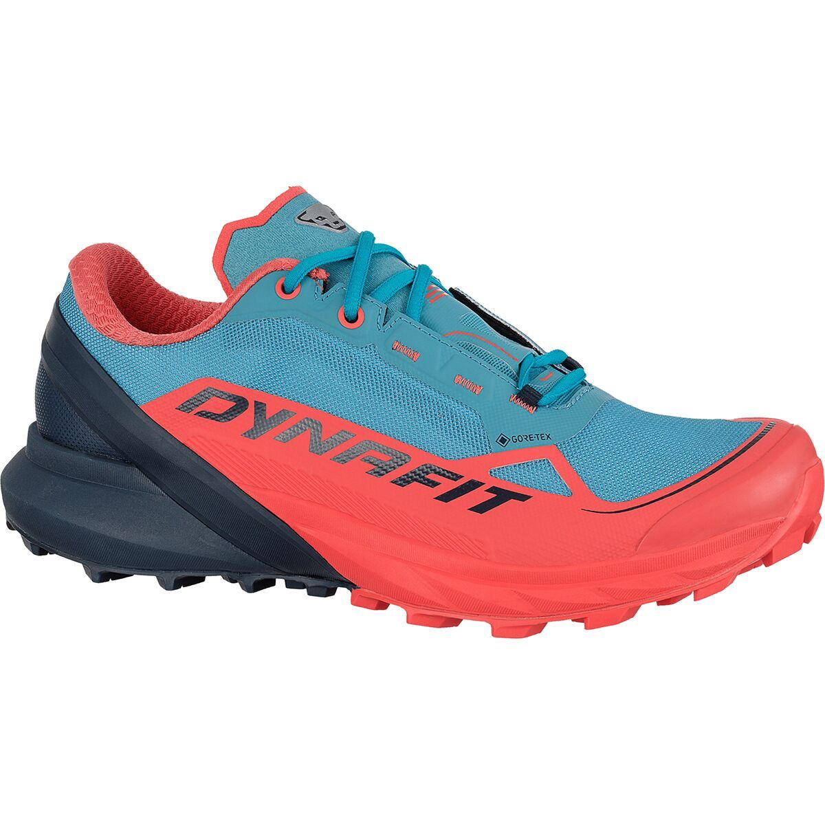 Dynafit Ultra 50 GTX Trail Running Shoe - Women's Brittany Blue/Hot Coral, 7.5