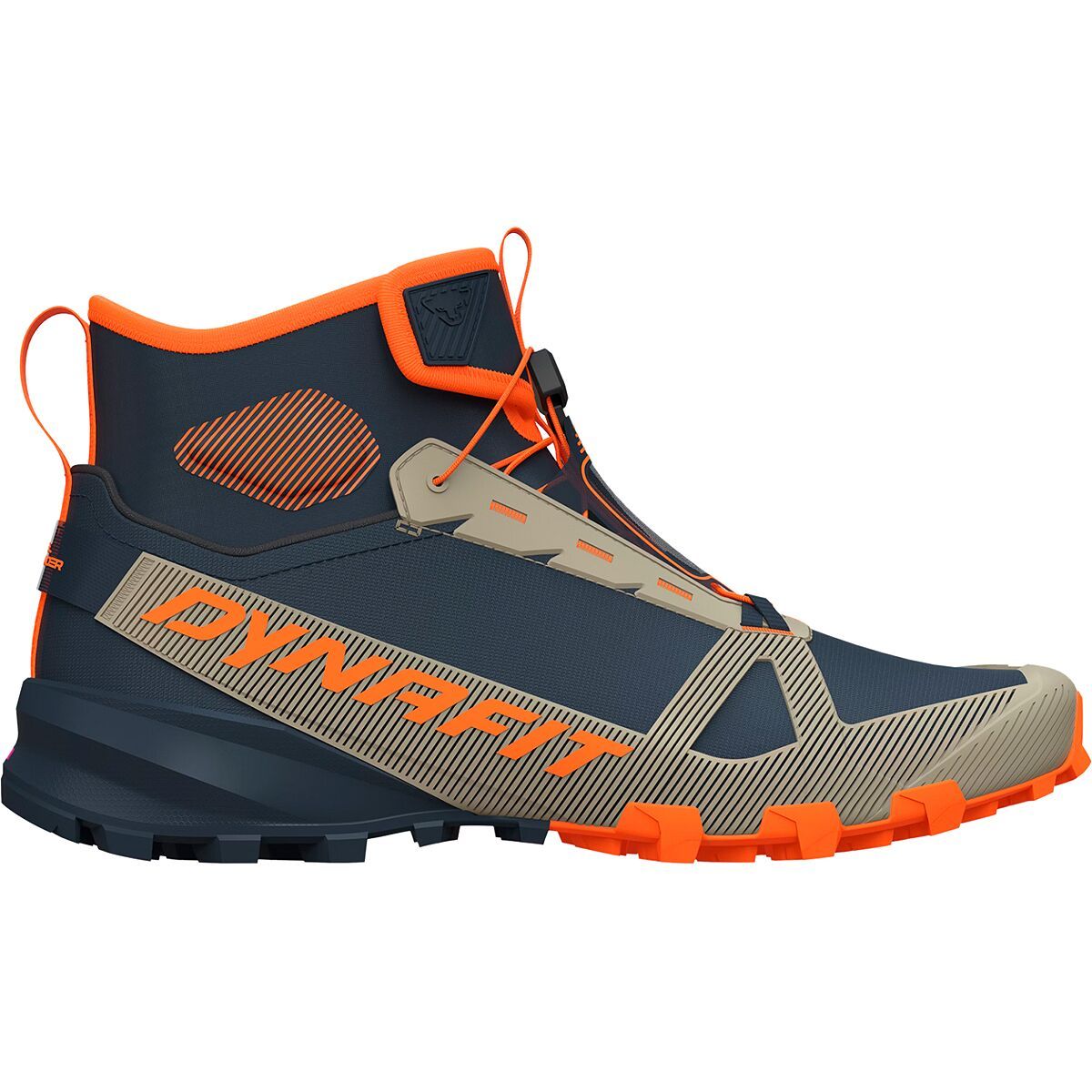 Image of Dynafit Traverse Mid GTX Shoe - Men's Blueberry/Rock Khaki, 8.0