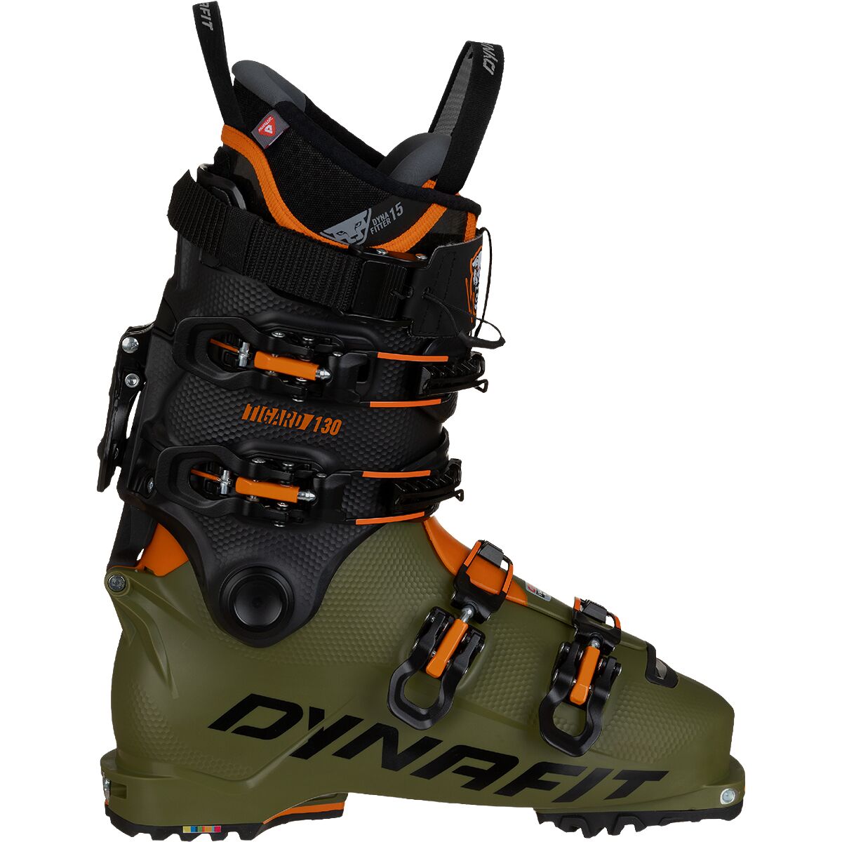 Image of Dynafit Tigard 130 Boot - 2027 Capulet Olive/Fluo Orange, 31.5