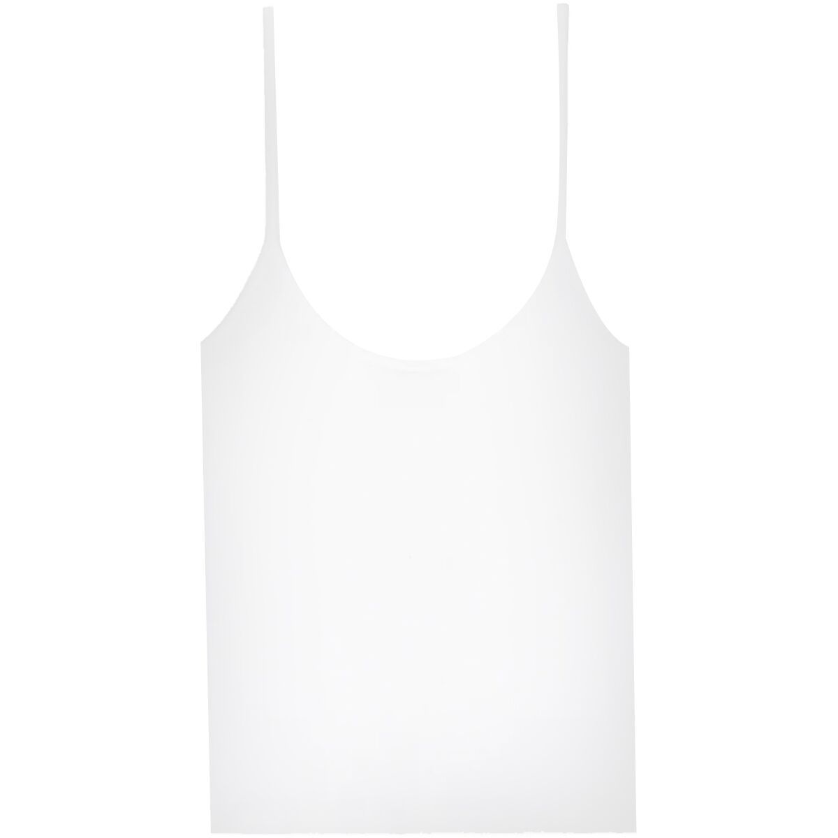 Image of Donni The Rib Spaghetti Tank Top - Women's Powder, M