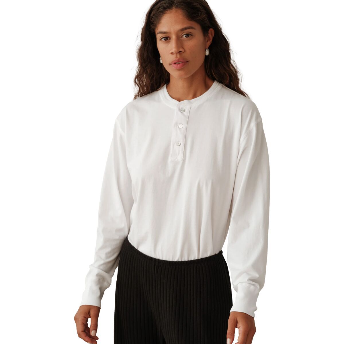 Donni The Jersey Henley - Women's Jet, XS