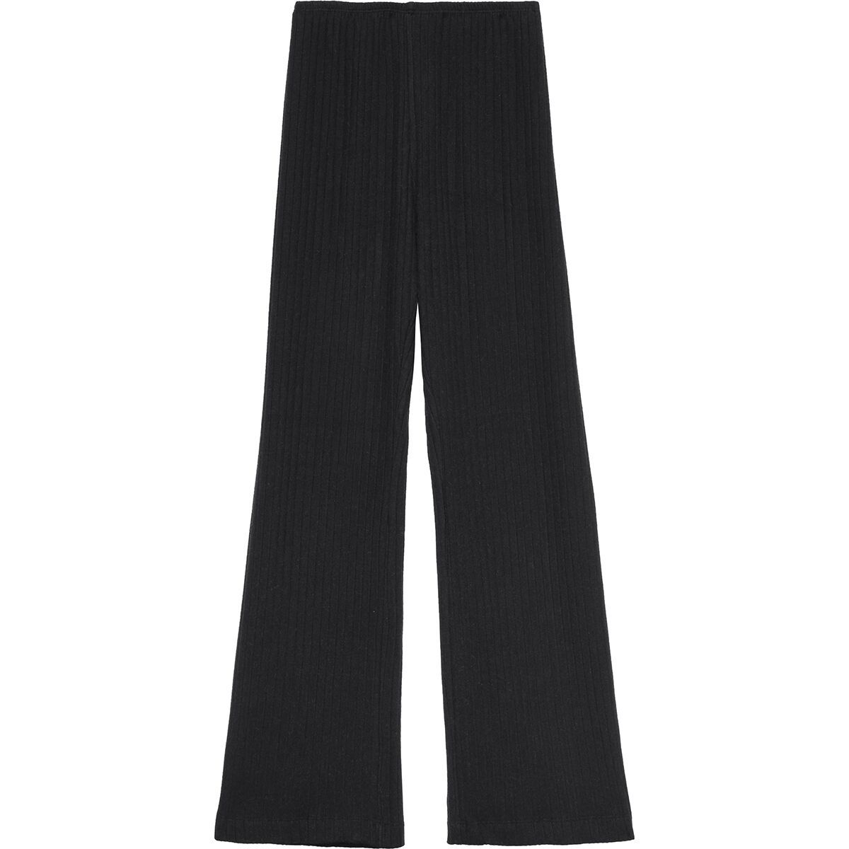 Donni The Sweater Rib Simple Pant - Women's Jet, M