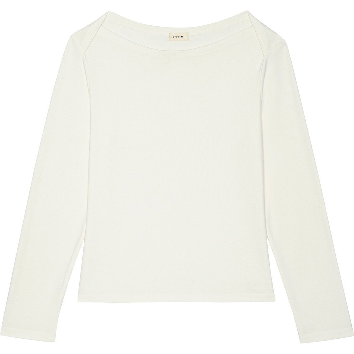 Image of Donni The Baby Rib Envelope Top - Women's Creme, L