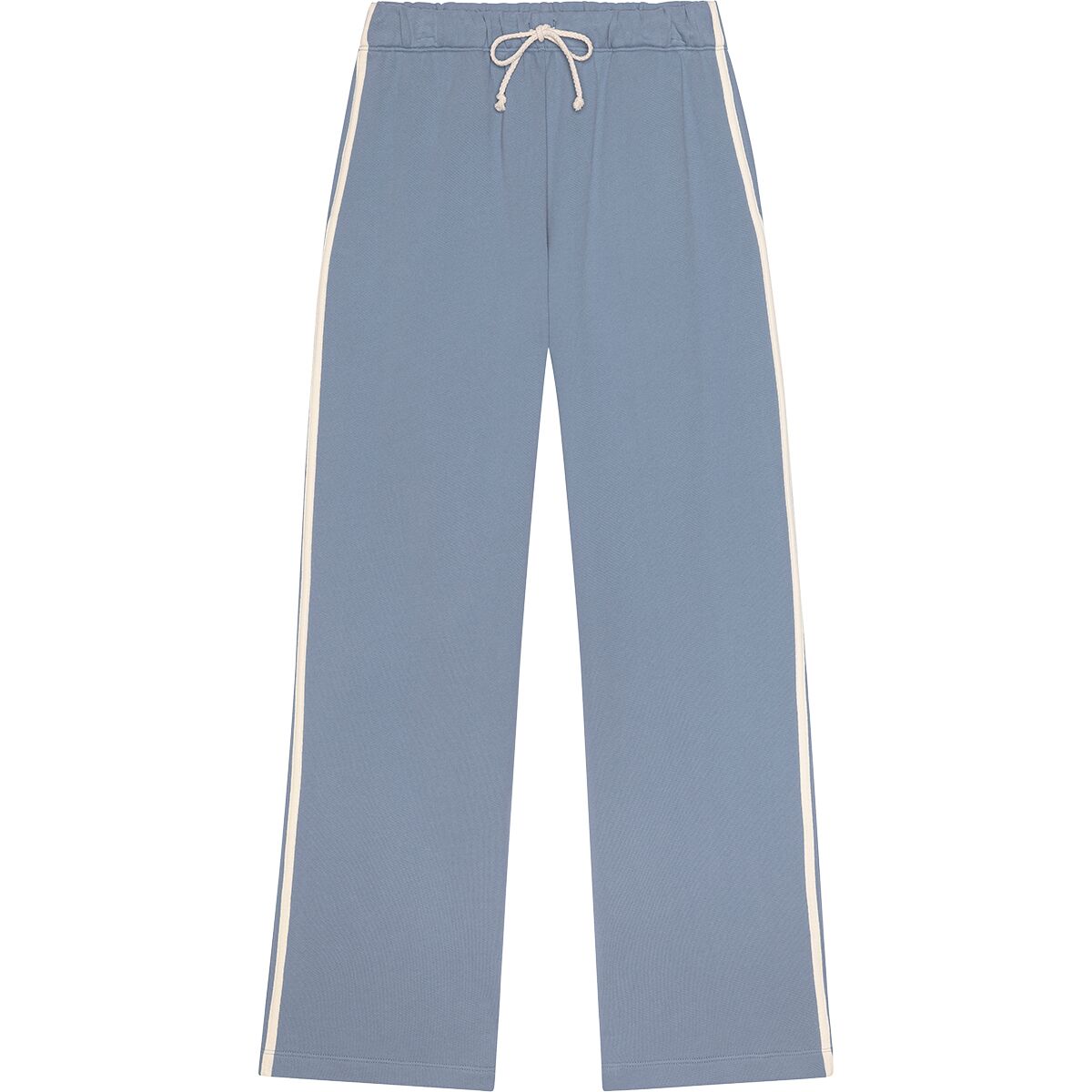 Image of Donni The Eco-Terry Stripe Pant - Women's CornFlower, XL