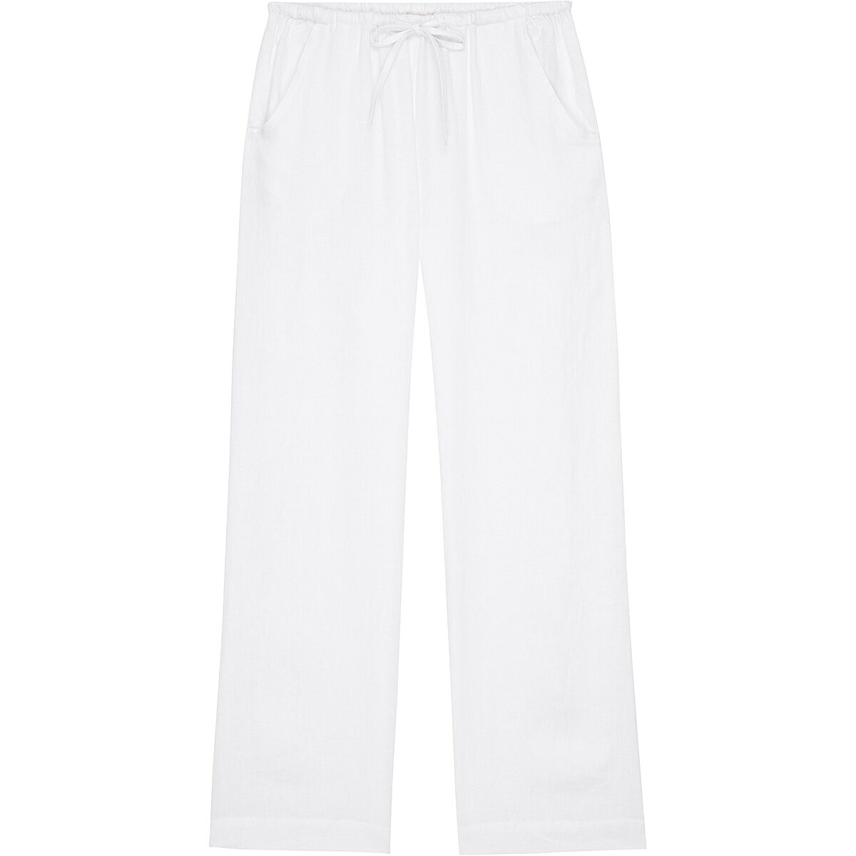 Image of Donni The Linen Drawstring Pant - Women's Powder, M