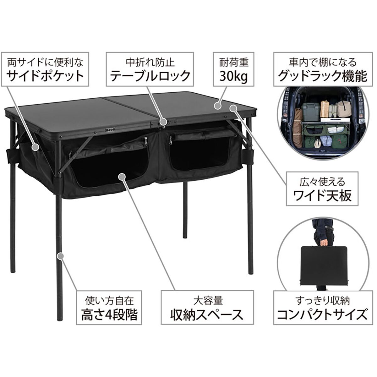 DOD Outdoors Good Luck Table - Hike & Camp