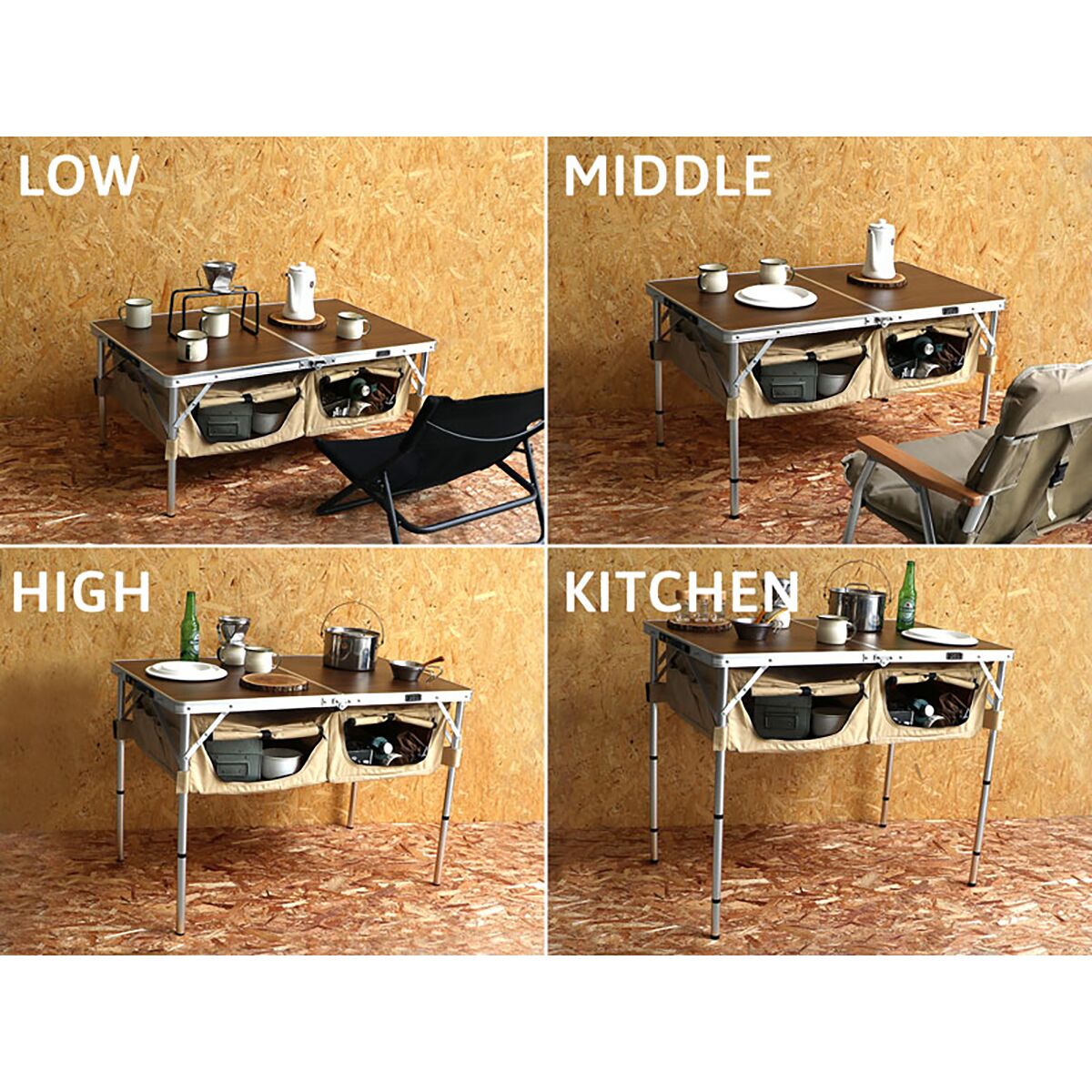 DOD Outdoors Good Luck Table - Hike & Camp