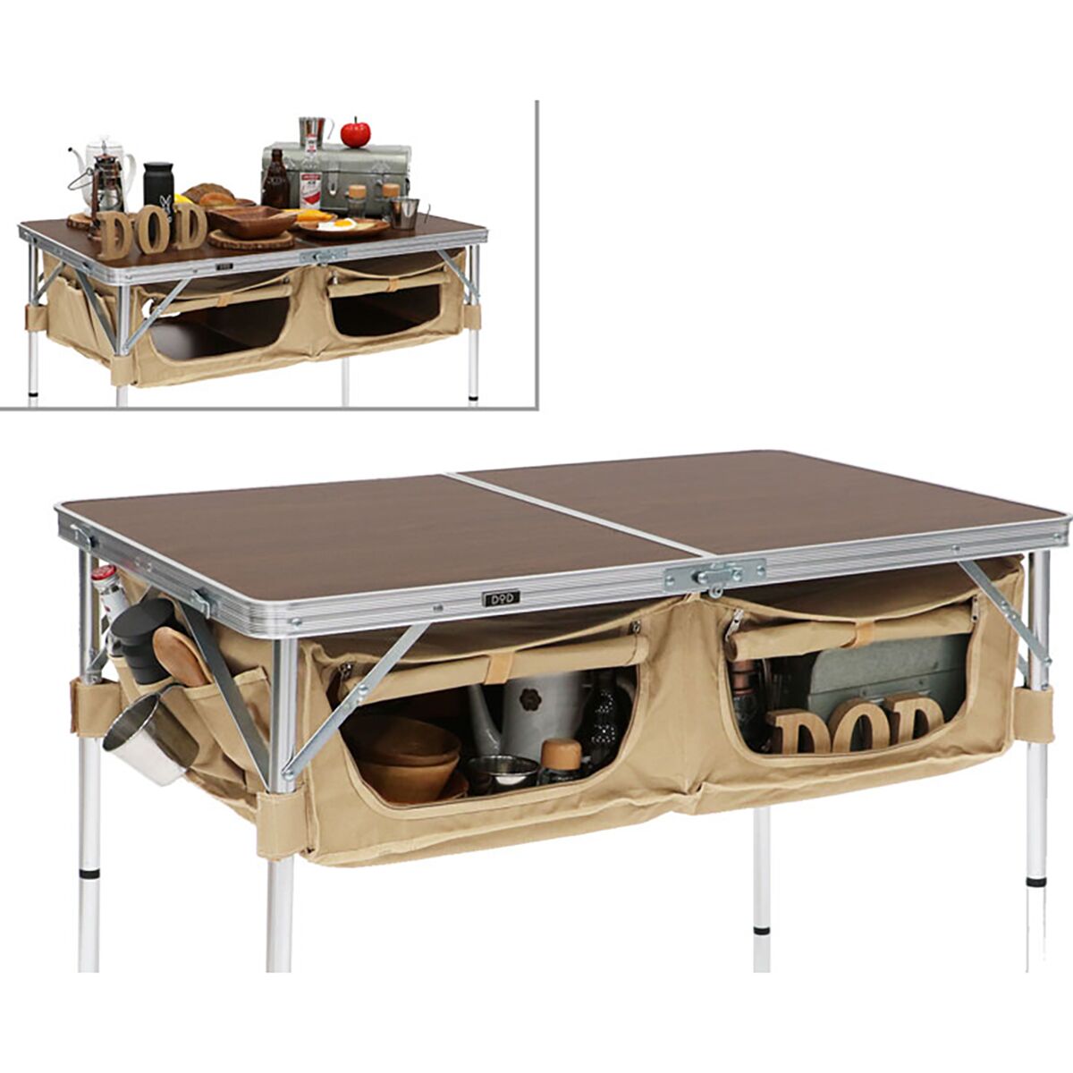 DOD Outdoors Good Luck Table - Hike & Camp