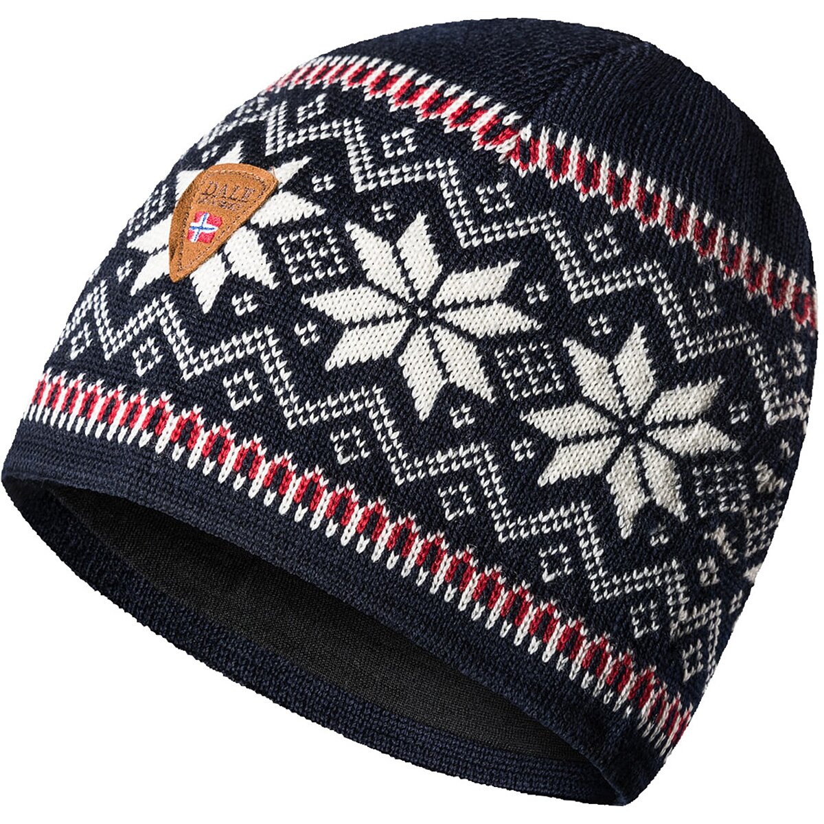 Image of Dale of Norway Garmisch Hat Navy/Offwhite/Red, One Size