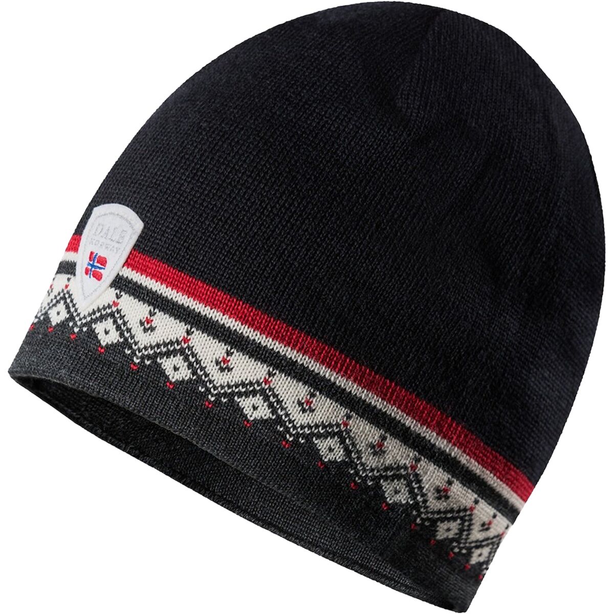 Image of Dale of Norway Moritz Hat Darkcharcoa/Raspberry/Offwhit, One Size