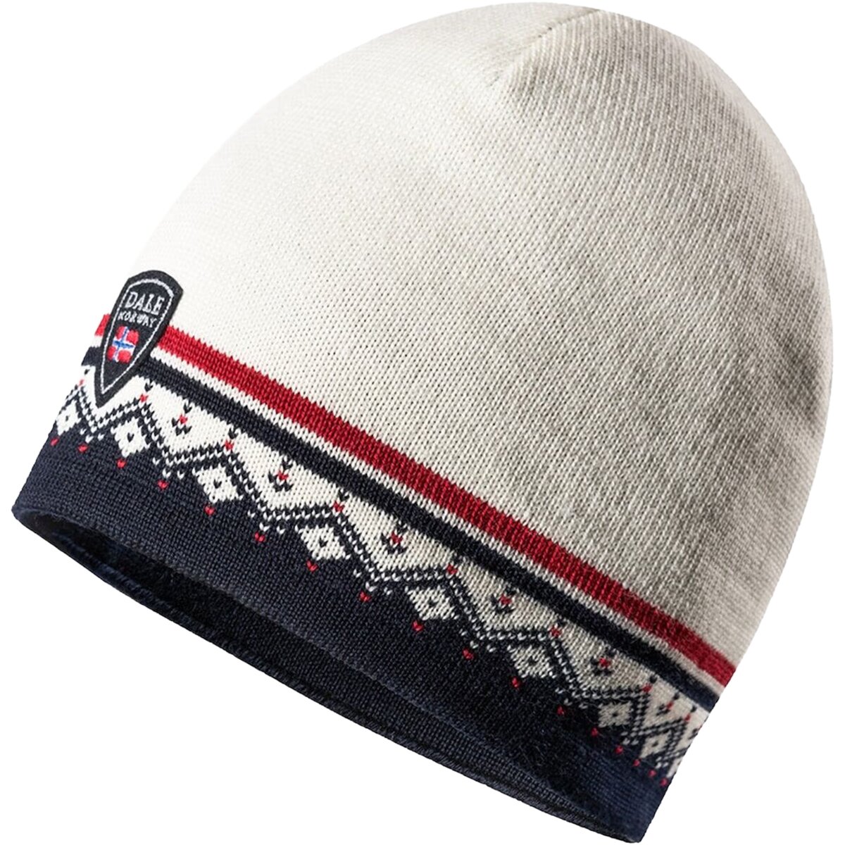 Image of Dale of Norway Moritz Hat Offwhite/Navy/Raspberry, One Size