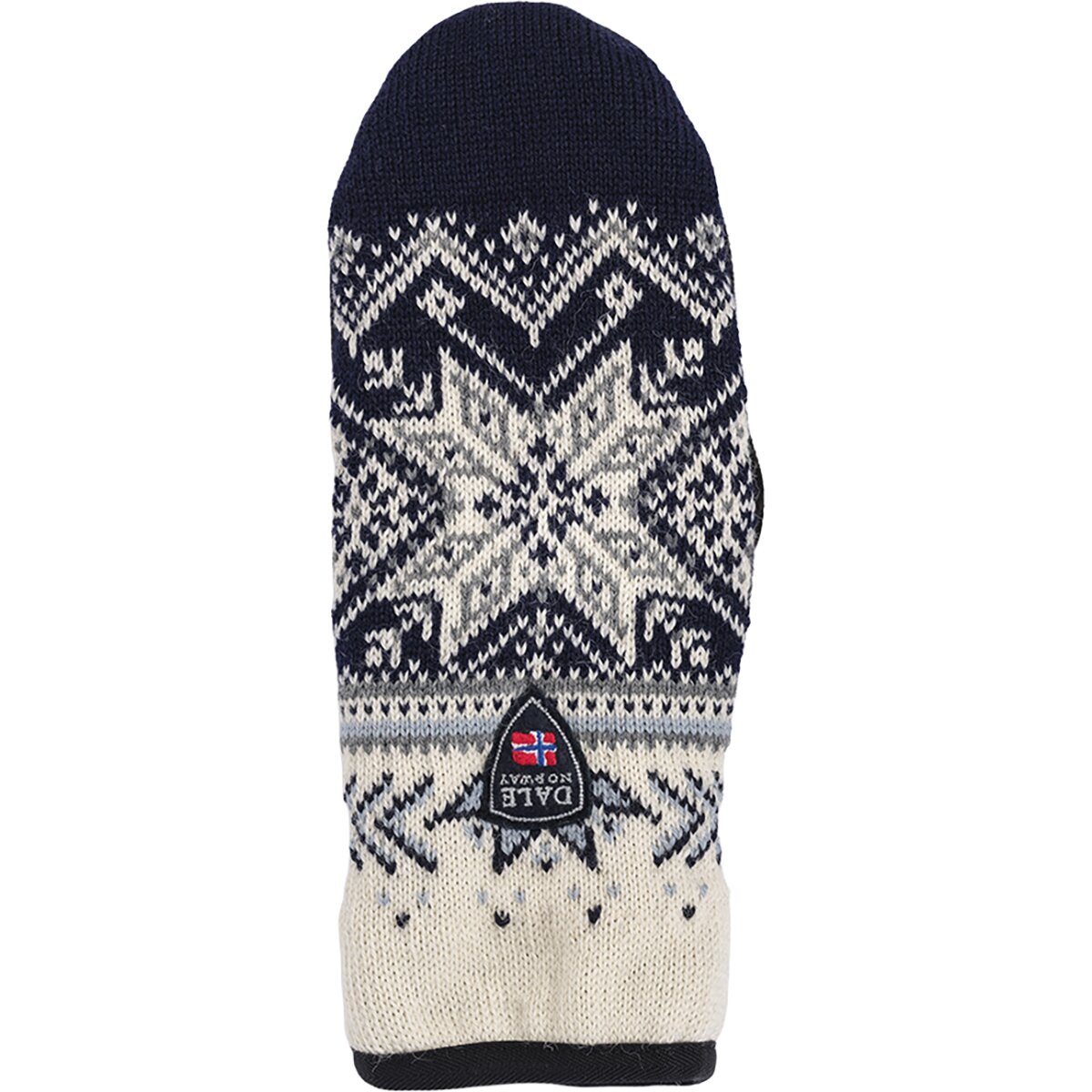 Image of Dale of Norway Vail Polar Mittens Offwhite/Marine/Midnightnavy, M