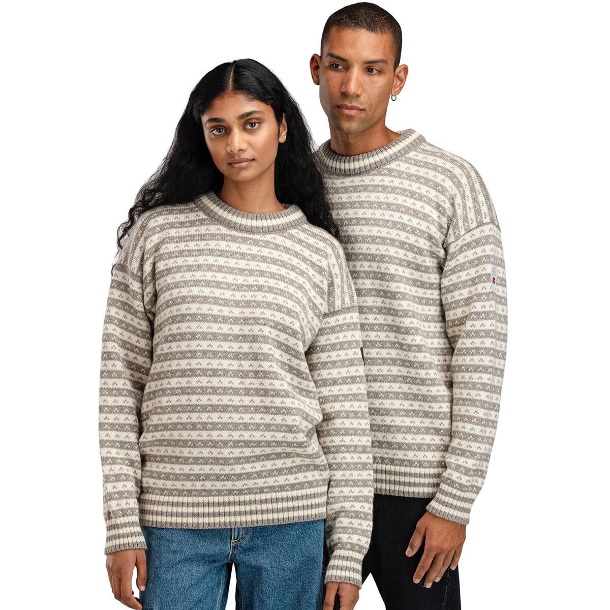 Image of Dale of Norway Skipsleia Sweater Vanilla Sugar/Natural White, M