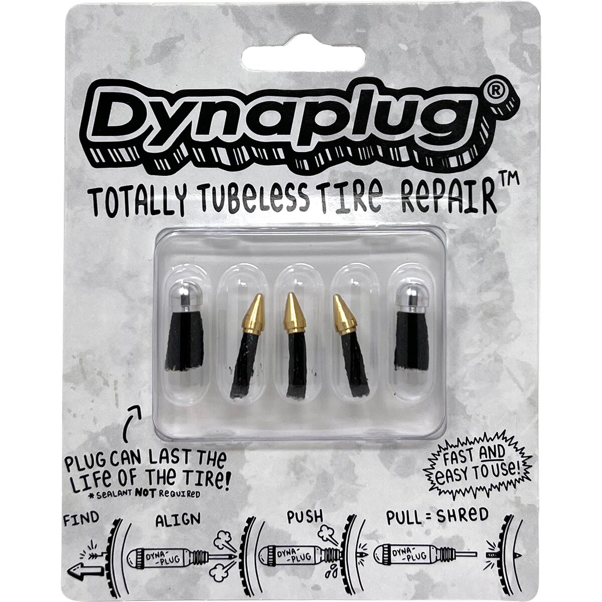 Image of Dynaplug Combo Plug Pack 3 Soft Tip and 2 Mega Tip, One Size