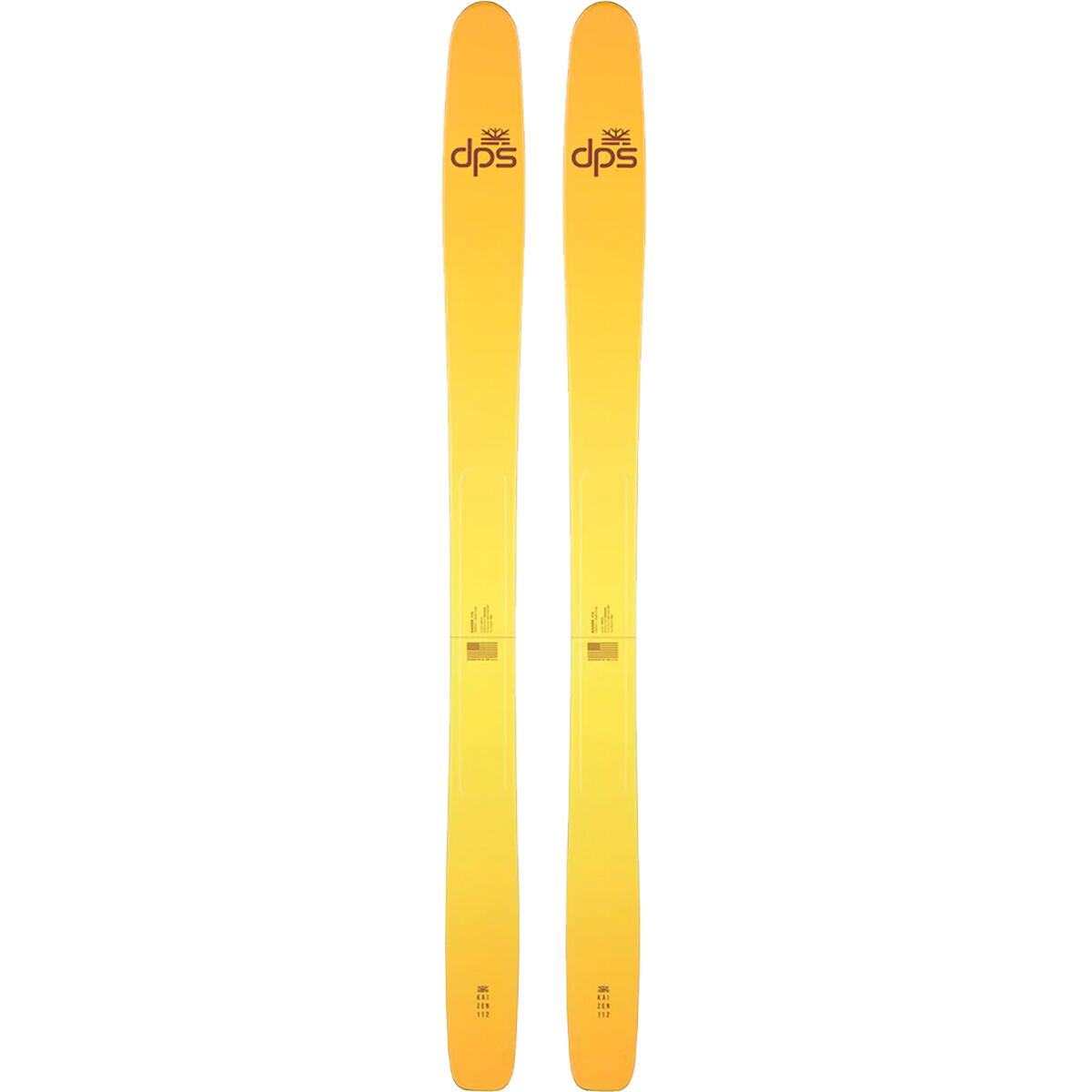 DPS Skis DPS Skis Kaizen 112 Ski - 2025 Yellow, 189cm