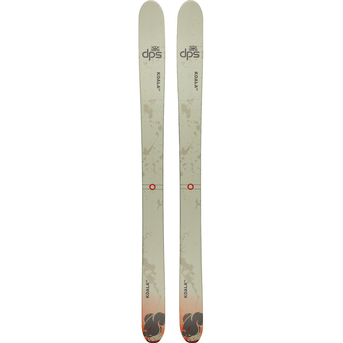 DPS Skis DPS Skis Koala 118 Foundation Ski - 2025 White, 184cm