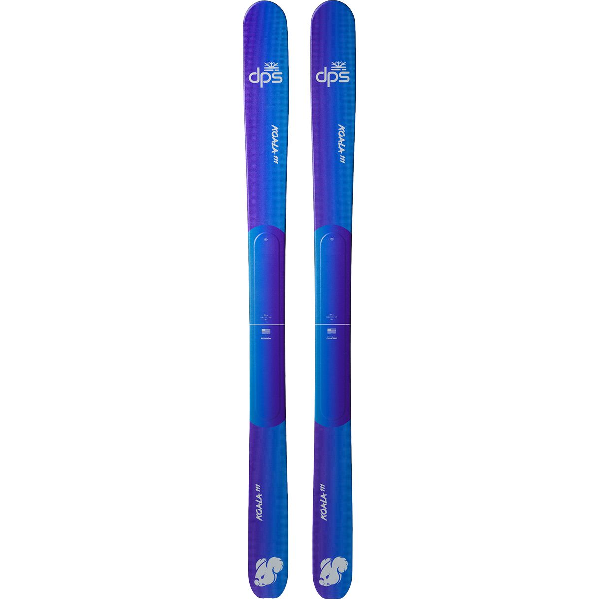 Image of DPS Skis Koala 111 Ski - 2027 Electric Blue, 176cm