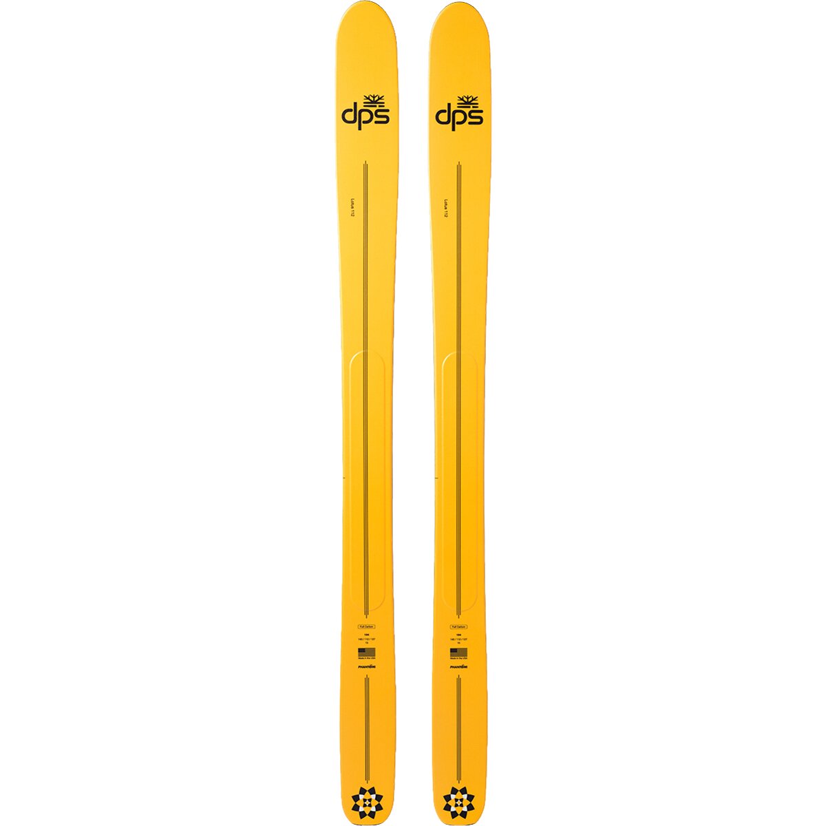 Image of DPS Skis Lotus 112 Ski - 2027 Yellow, 184cm