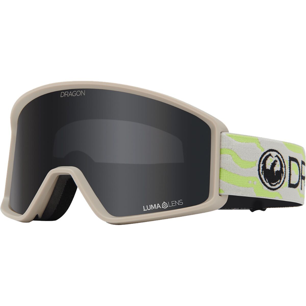 Dragon DXT OTG Goggles Kelp/LL Darksmoke, One Size