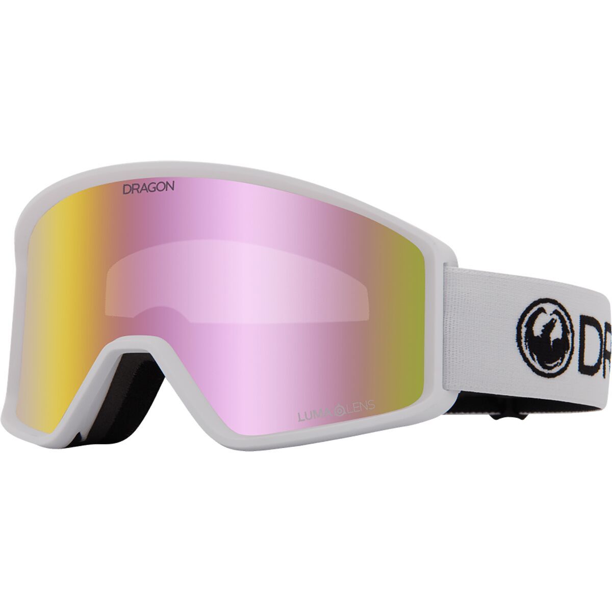 Image of Dragon DXT OTG Goggles White/Lumalens Pinkion, One Size