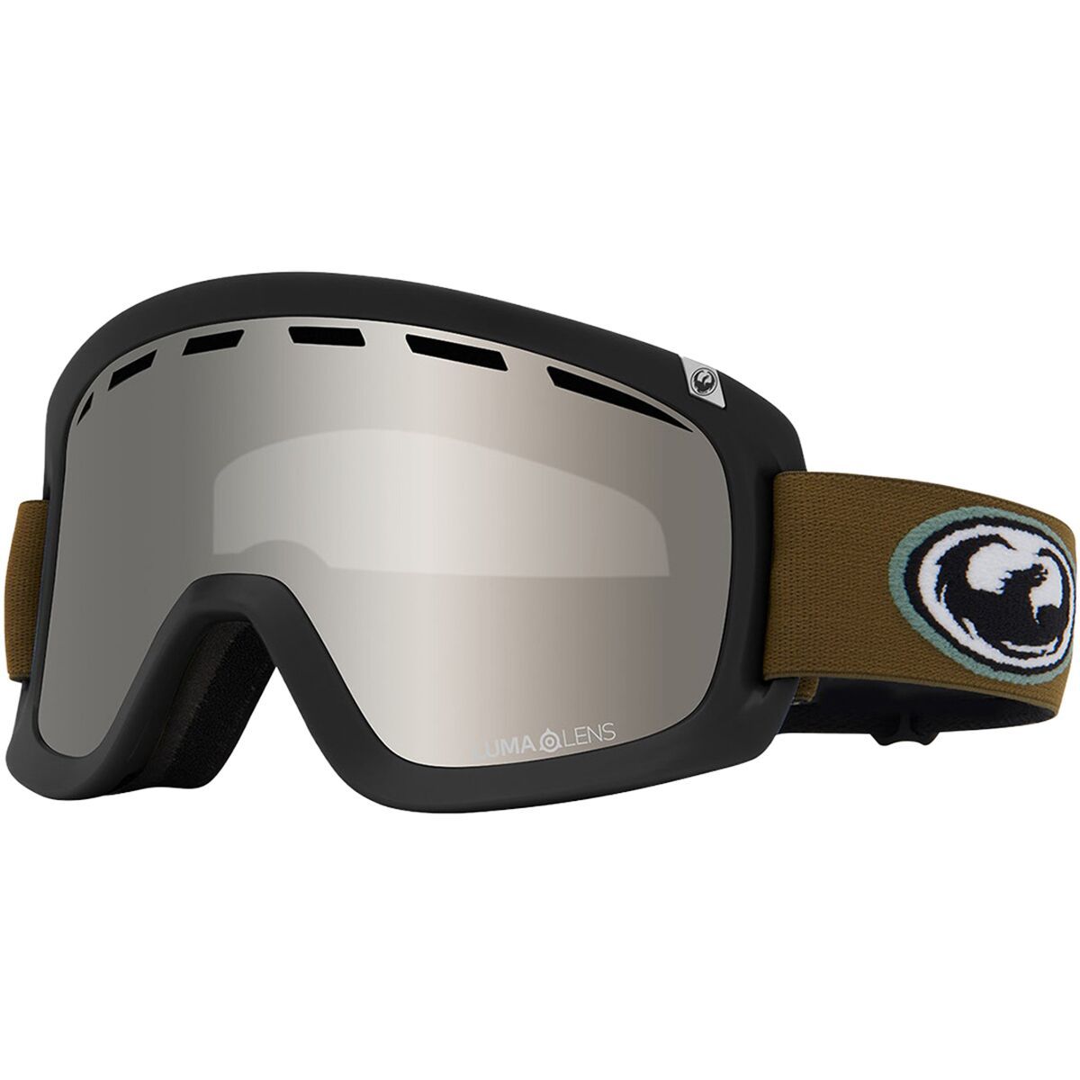 Image of Dragon D1 OTG Goggles Old Skool/Lumalens Silver Ion, One Size