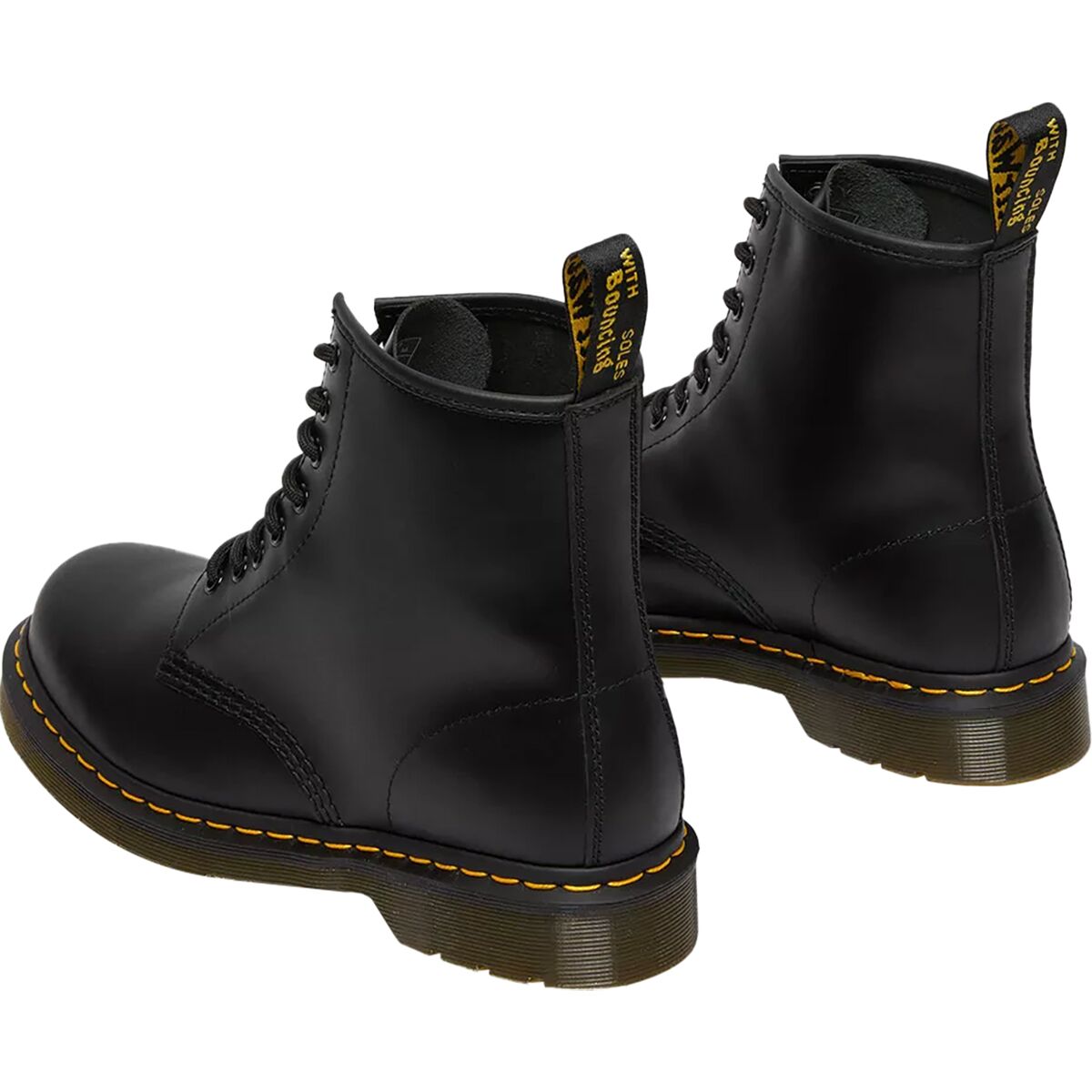 Dr. Martens 1460 Originals 8 Eye Lace up Boot Black Smooth Leather